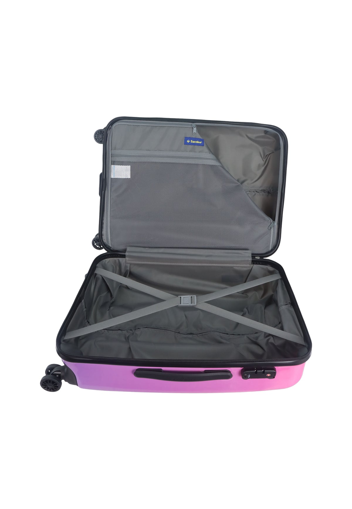 Saxoline - Rainbow Hartschalenkoffer / Trolley / Reisekoffer - 67 cm - (Medium)