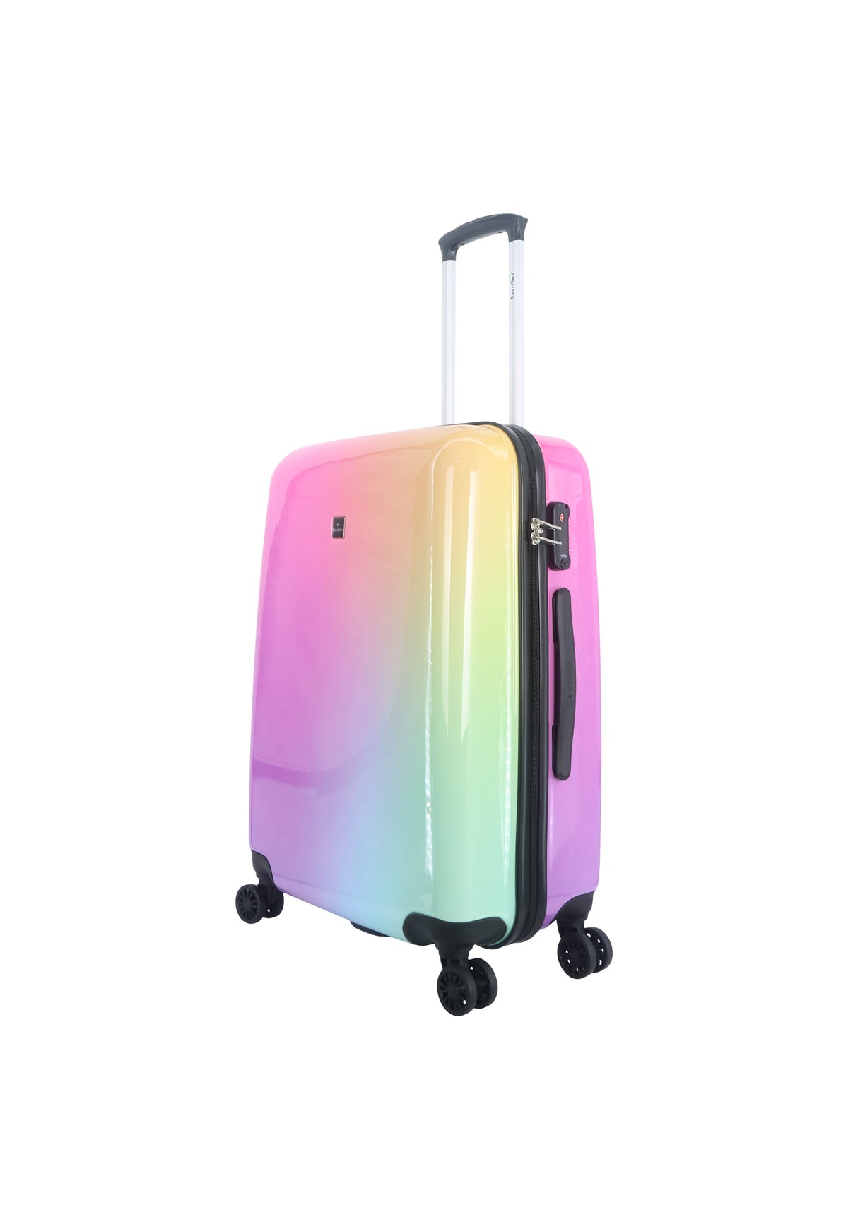 Saxoline - Rainbow Hartschalenkoffer / Trolley / Reisekoffer - 67 cm - (Medium)