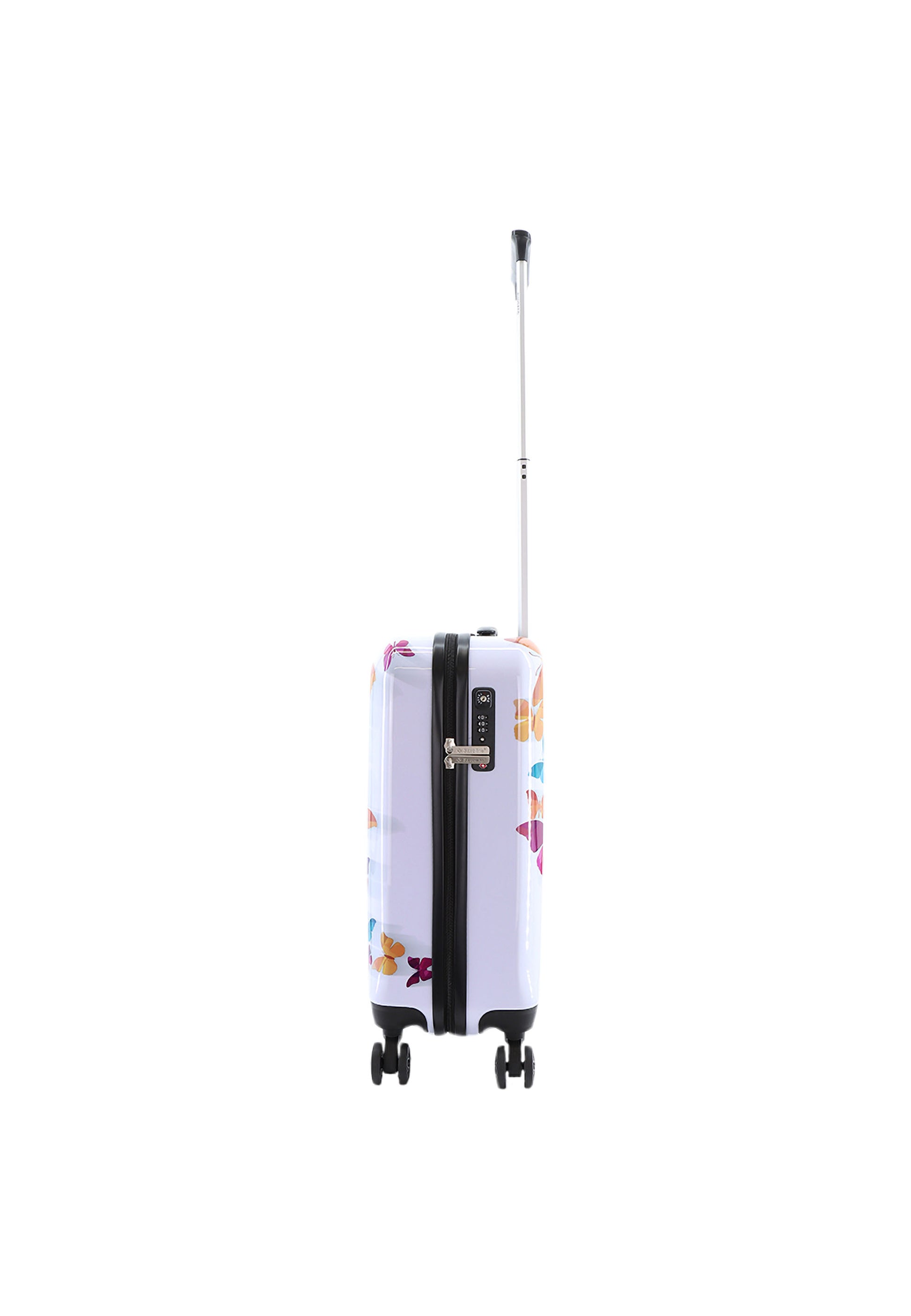 Saxoline - Butterfly Fun Handgepäck Hartschalenkoffer / Trolley / Reisekoffer - 55 cm - (Small)