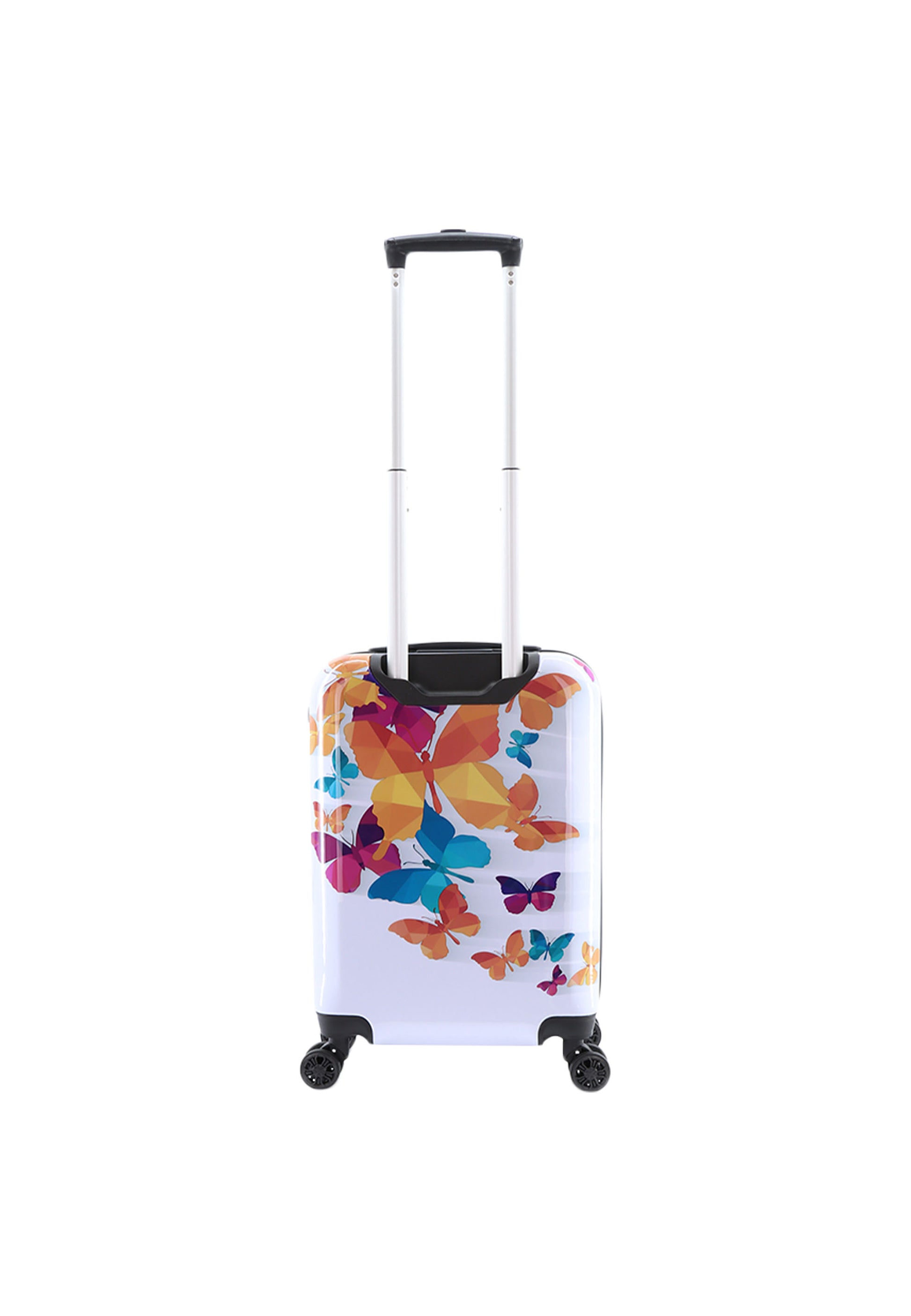 Saxoline - Butterfly Fun Handgepäck Hartschalenkoffer / Trolley / Reisekoffer - 55 cm - (Small)