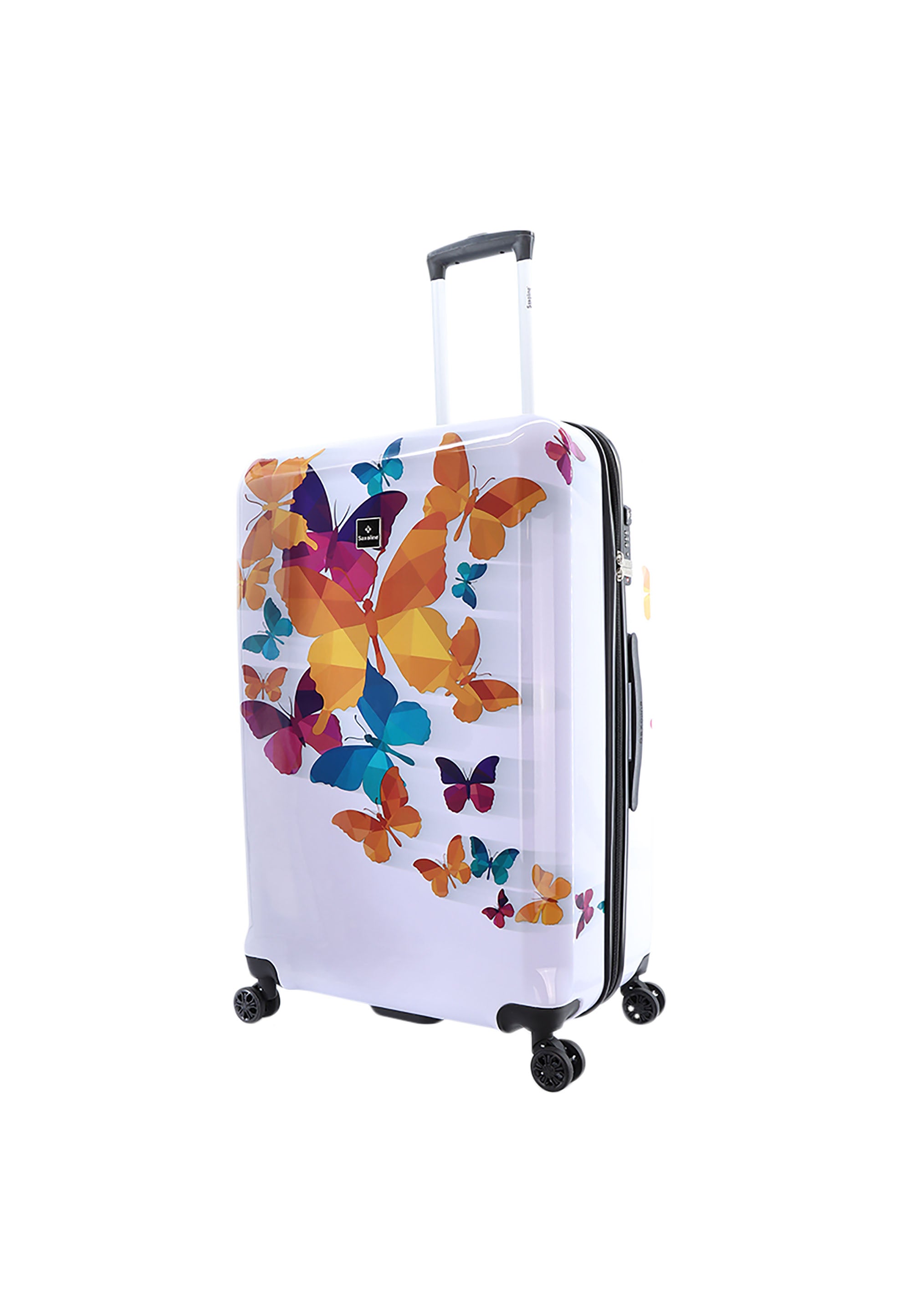 Saxoline - Butterfly Fun Hartschalen-Kofferset / Trolley-Set / Reisekofferset - (S/M/L)