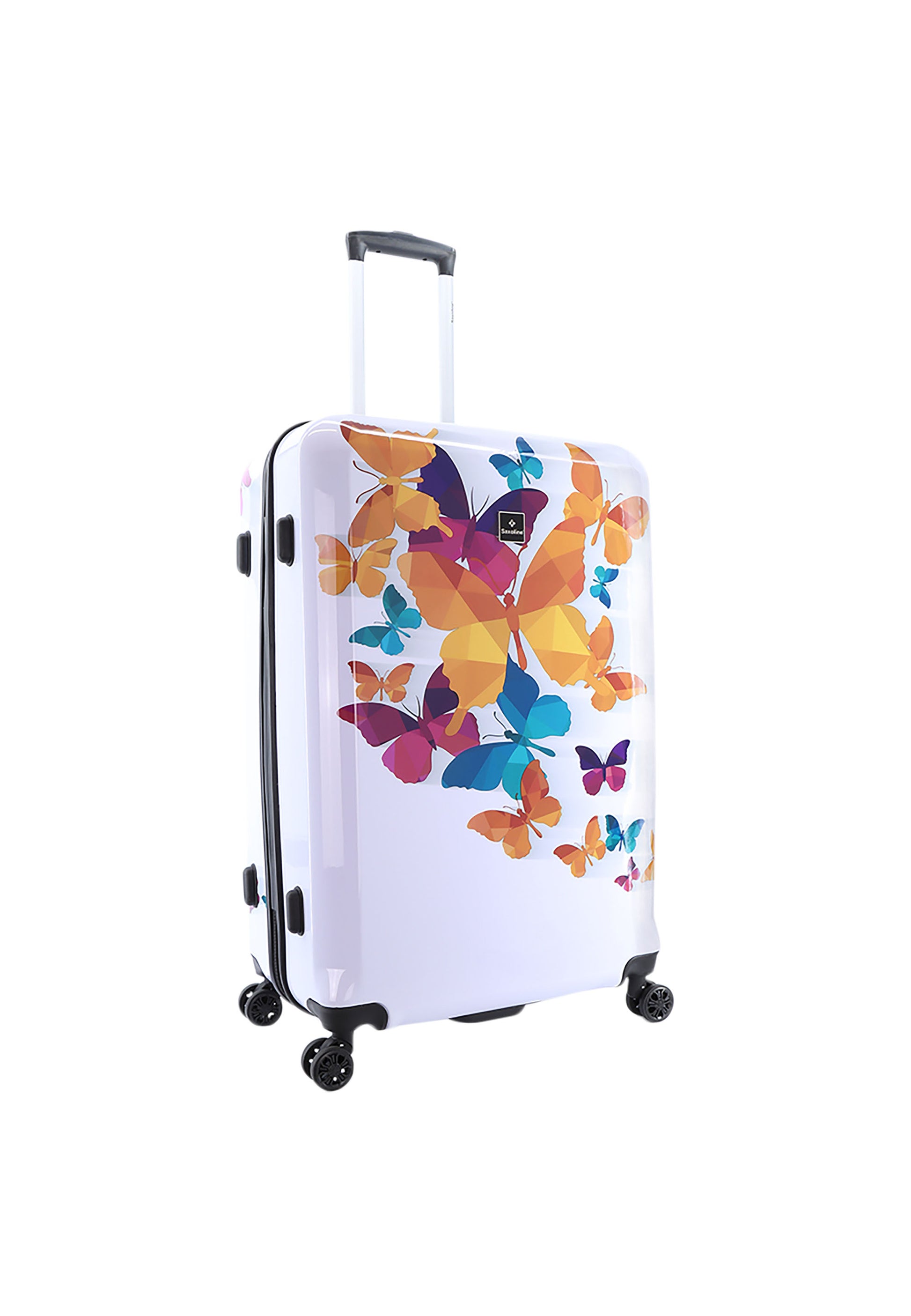 Saxoline - Butterfly Fun Hartschalen-Kofferset / Trolley-Set / Reisekofferset - (S/M/L)