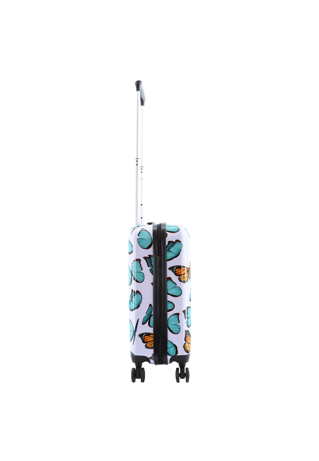 Saxoline Hartschalen-Handgepäckkoffer / Trolley / Reisekoffer - 55cm (Small) - Springful Print – Produktansicht 5