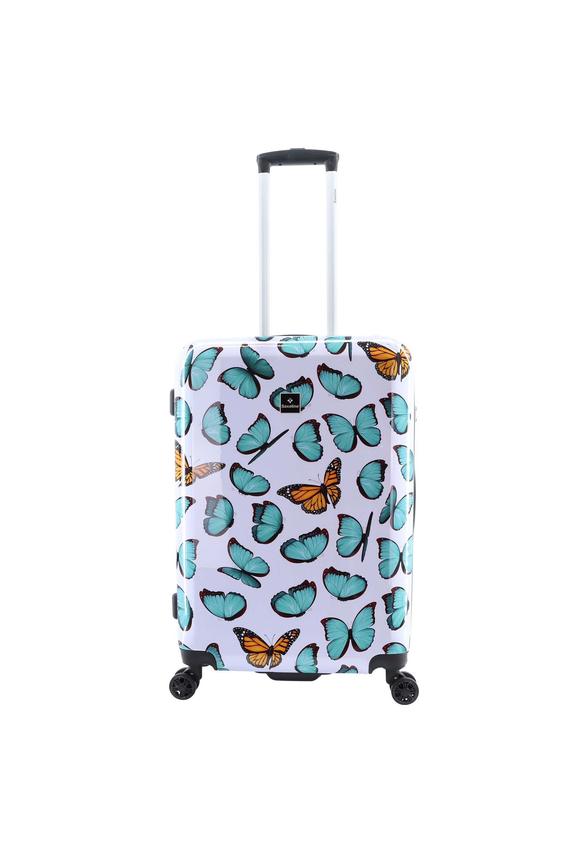 Saxoline - Schmetterling Hartschalenkoffer / Trolley / Reisekoffer - 67 cm - (Medium)