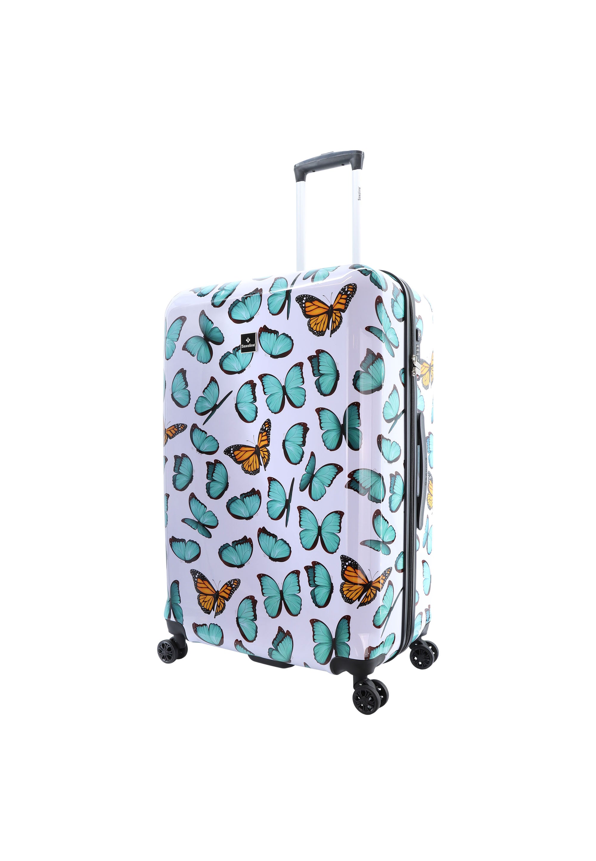 Saxoline - Schmetterling Hartschalenkoffer / Trolley / Reisekoffer - 77 cm - (Large)