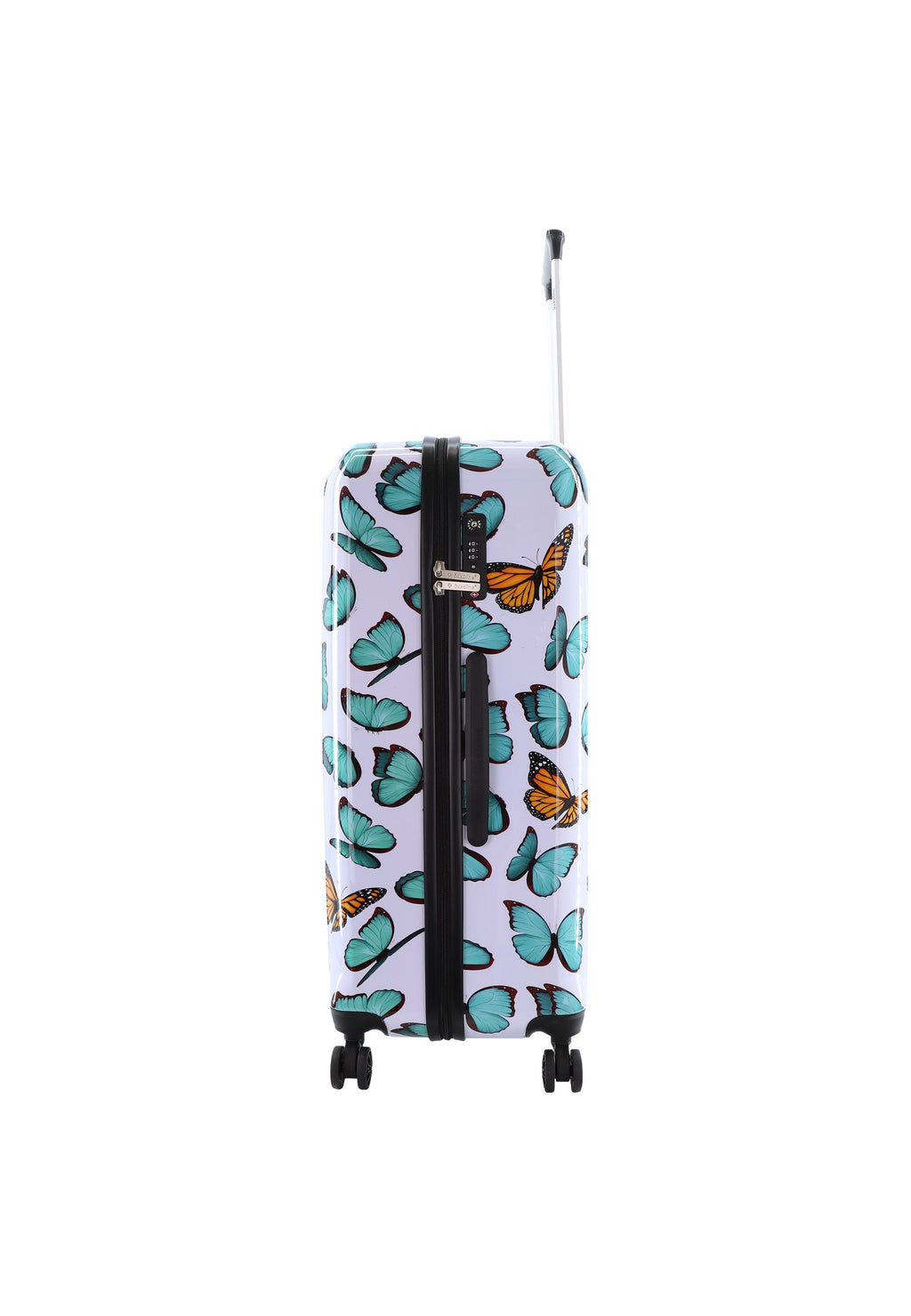 Saxoline Hartschalenkoffer / Trolley / Reisekoffer - 76 cm (Large) - Springful Print – Produktansicht 3