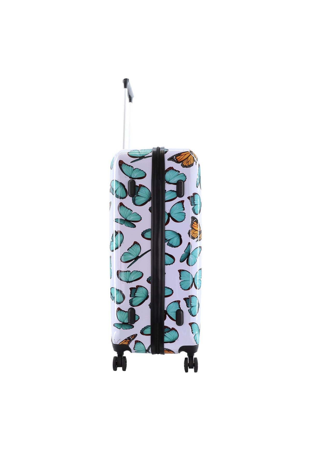 Saxoline Hartschalenkoffer / Trolley / Reisekoffer - 76 cm (Large) - Springful Print – Produktansicht 5