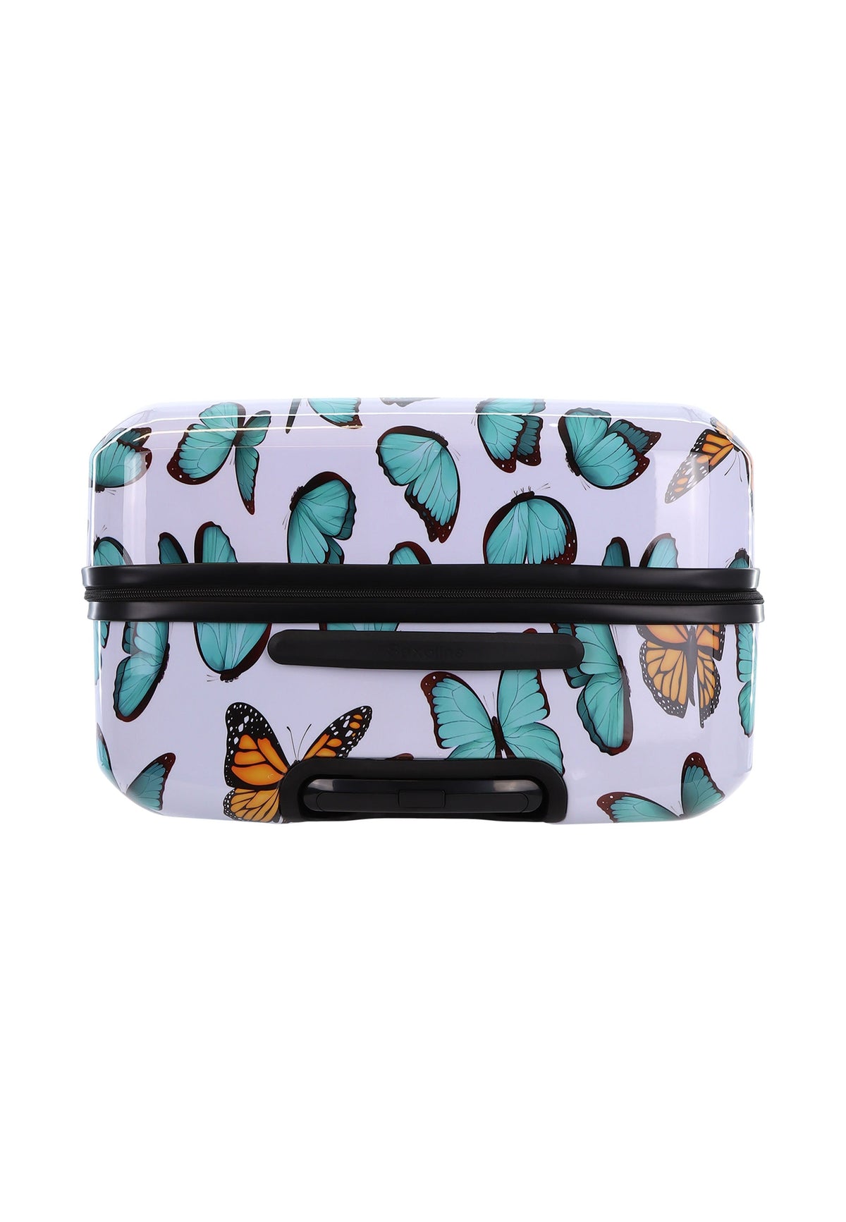 Saxoline Hartschalenkoffer / Trolley / Reisekoffer - 76 cm (Large) - Springful Print – Produktansicht 7