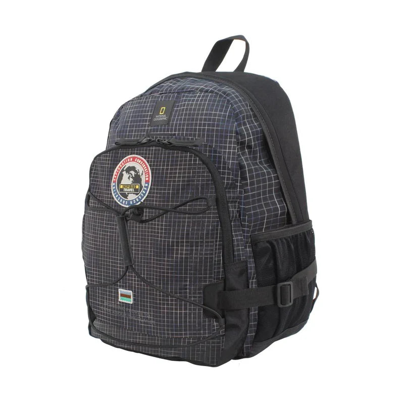 National Geographic Explorer Laptop-Rucksack 20 L Schwarz mit Muster – Produktansicht 1