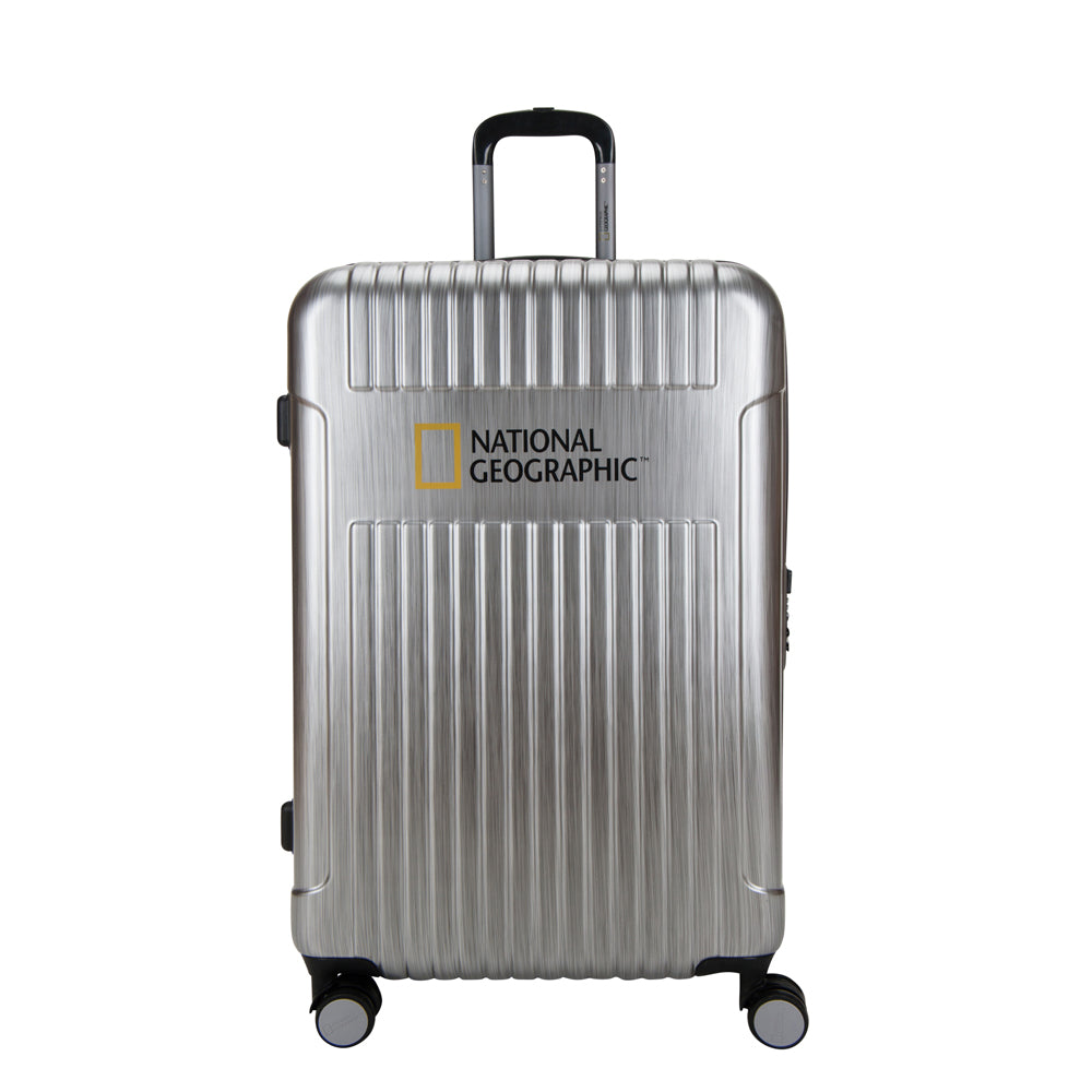 National Geographic Transit Hartschalenkoffer 76,5 cm Large Silber – Produktansicht 1