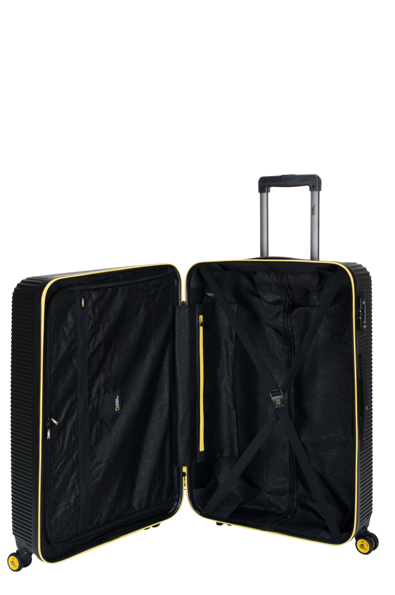 National Geographic Abroad Hartschalenkoffer 76 cm Large Schwarz – Produktansicht 7