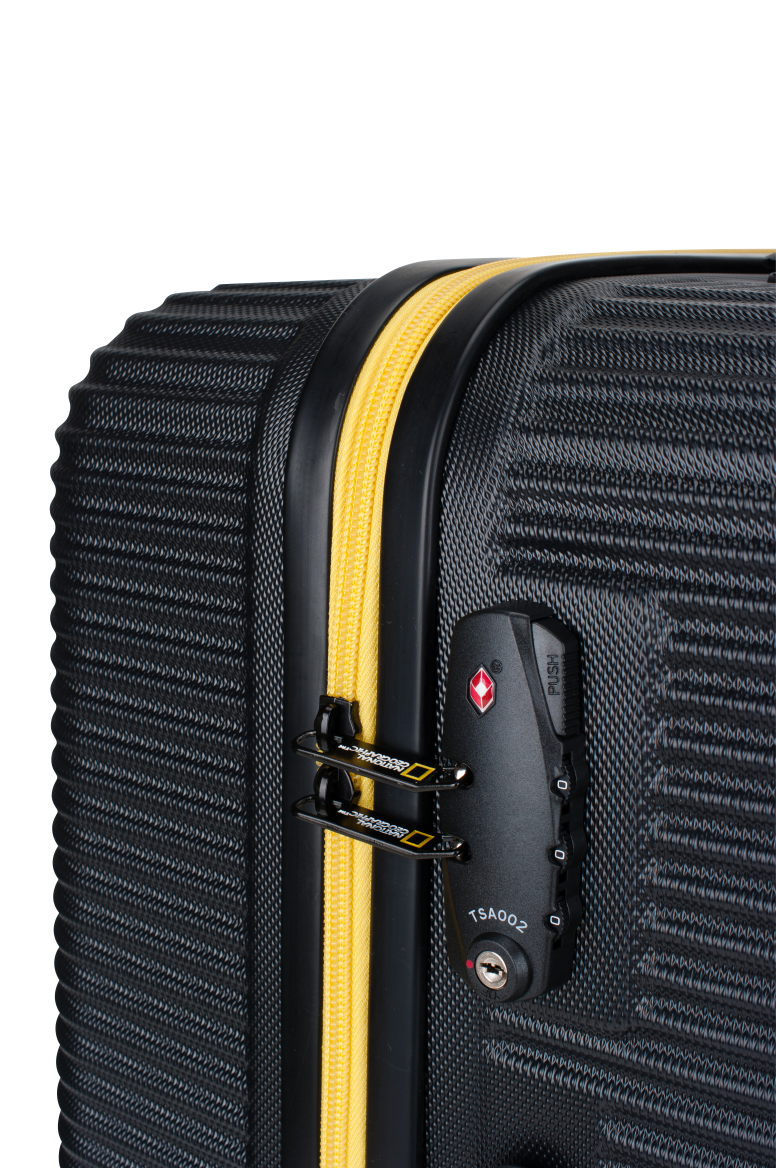 National Geographic Abroad Hartschalenkoffer 76 cm Large Schwarz – Produktansicht 10