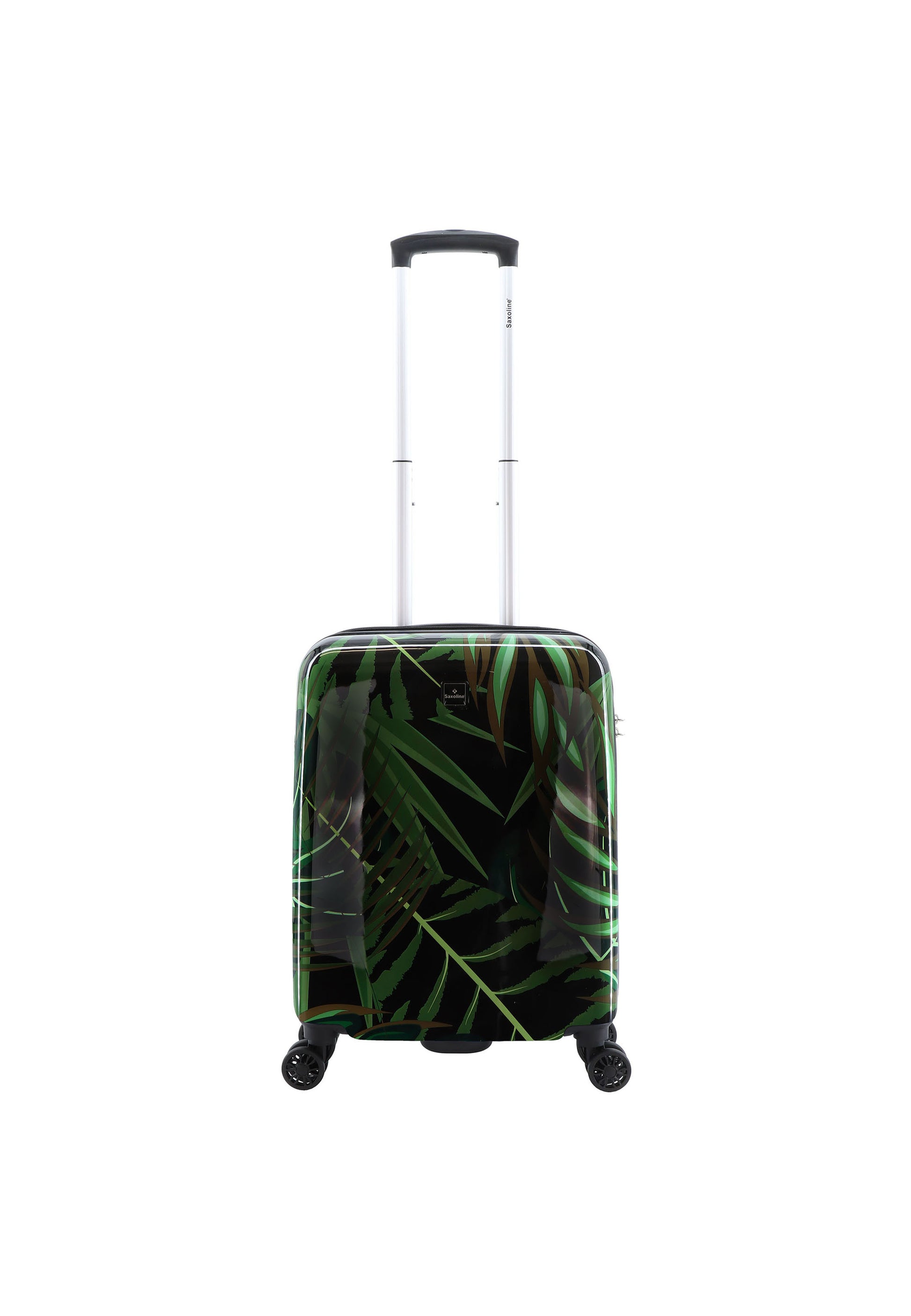 Saxoline - Palm Leaves Handgepäck Hartschalenkoffer / Trolley / Reisekoffer - 54 cm - (Small)