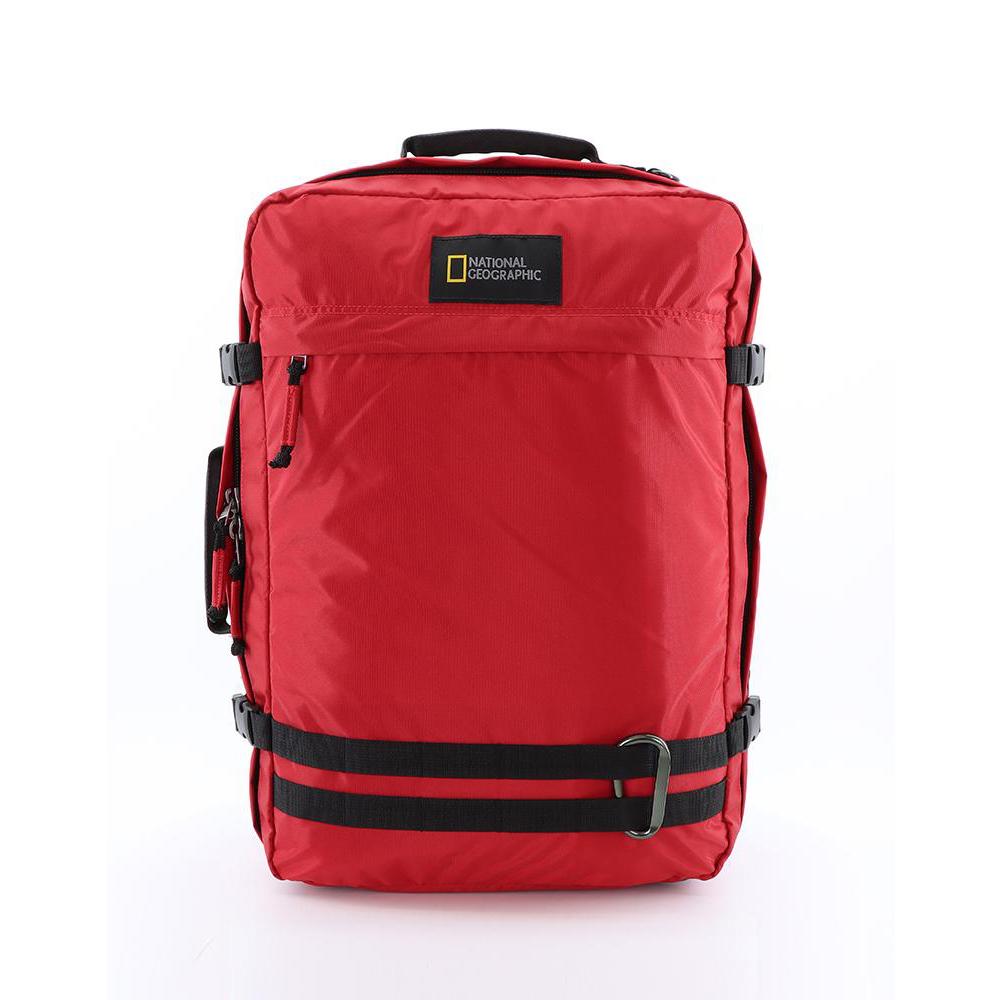 National Geographic Hybrid Laptop-Rucksack 32 L Rot – Produktansicht 1