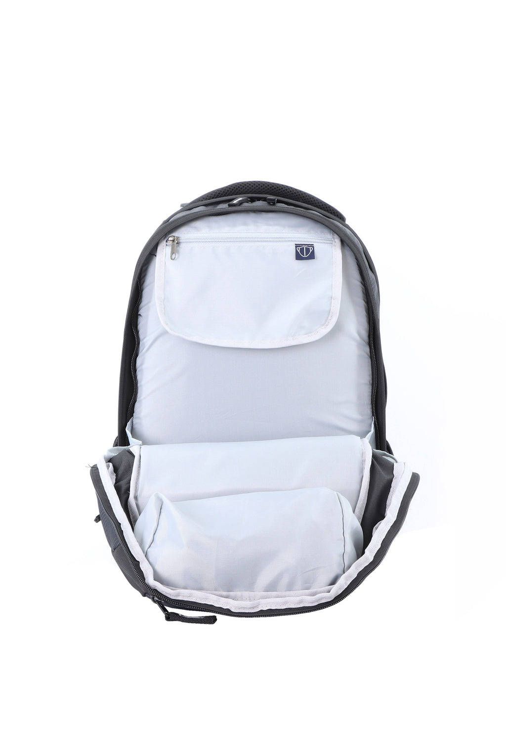 2be Ergonomisches Schulrucksack-Set 27 L – Schwarz/Grau – Produktansicht 7