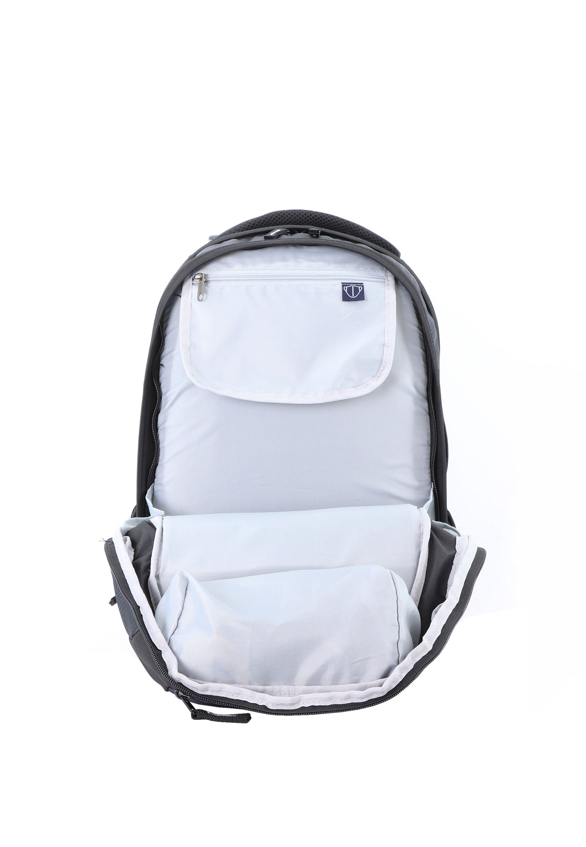 2be Ergonomisches Schulrucksack-Set 27 L – Schwarz/Grau – Produktansicht 7