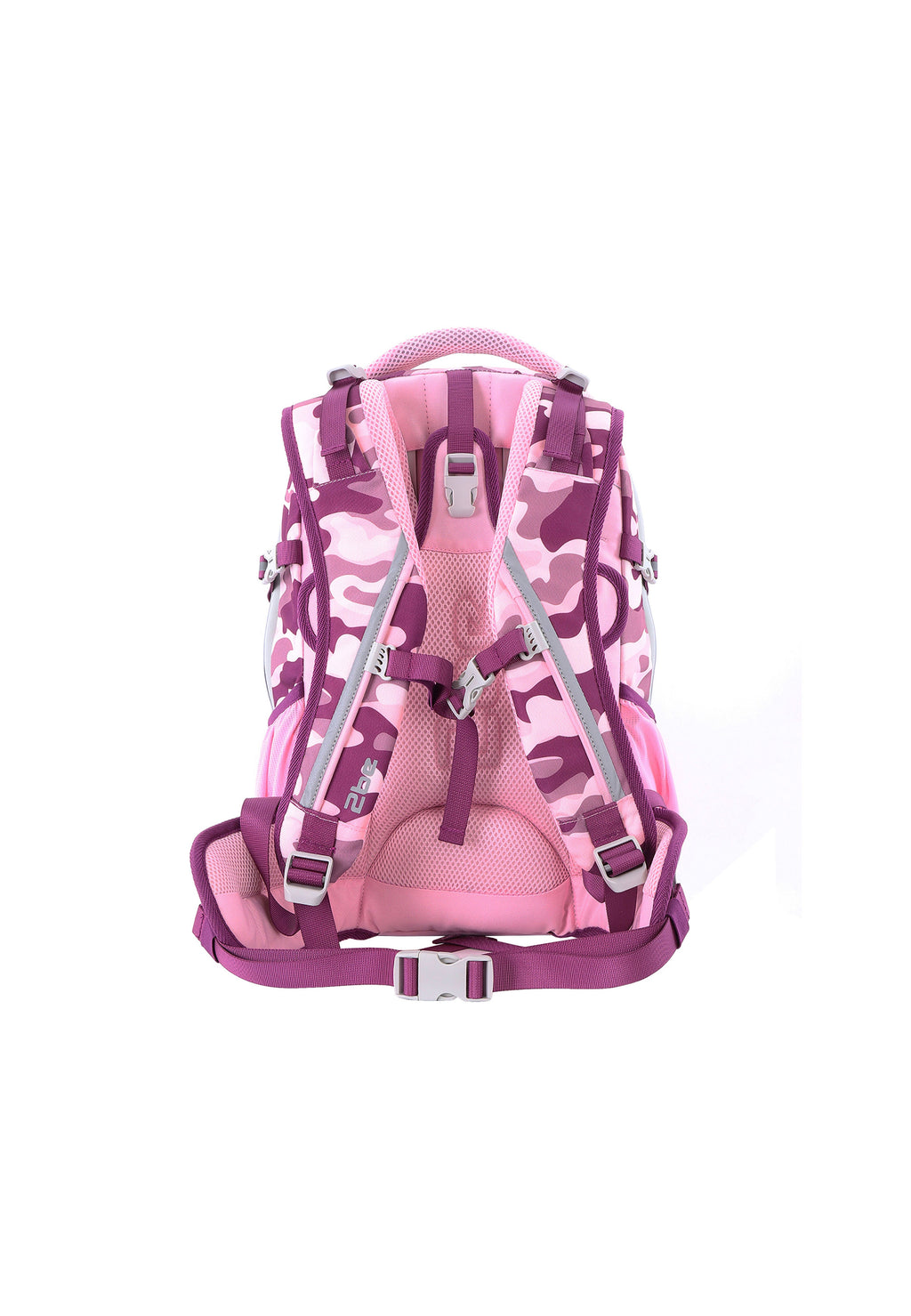 2be Ergonomisches Schulrucksack-Set 27 L – Burgunderrosa – Produktansicht 4