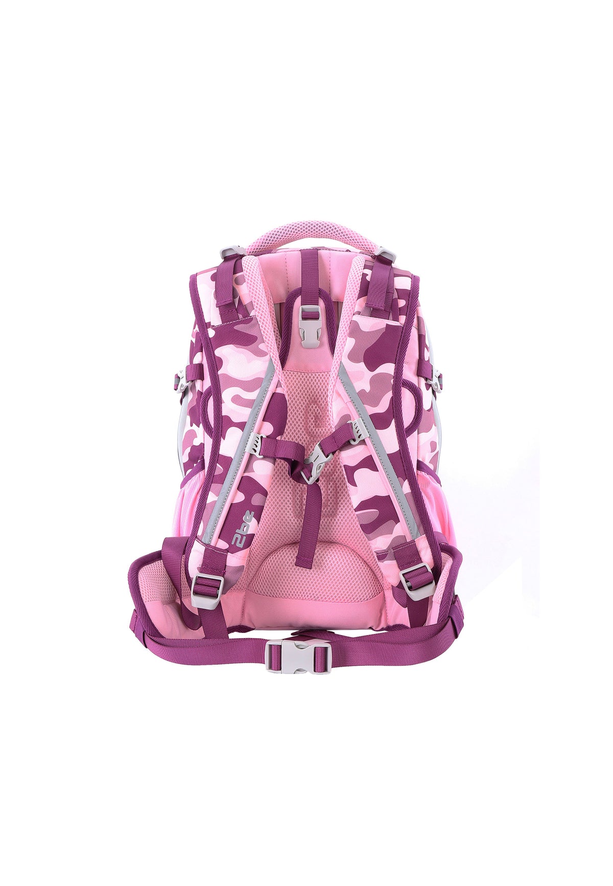 2be Ergonomisches Schulrucksack-Set 27 L – Burgunderrosa – Produktansicht 4