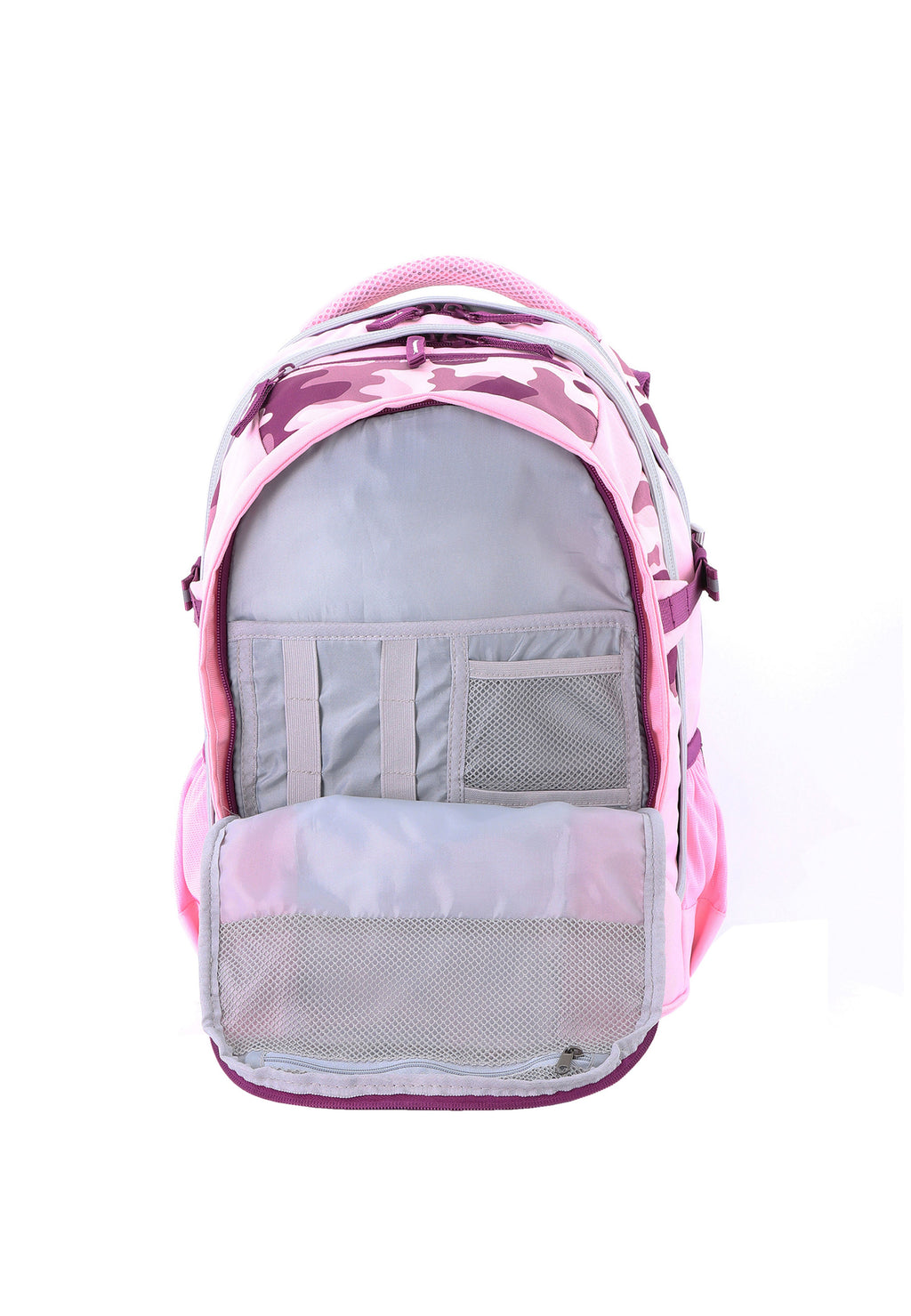 2be Ergonomisches Schulrucksack-Set 27 L – Burgunderrosa – Produktansicht 6