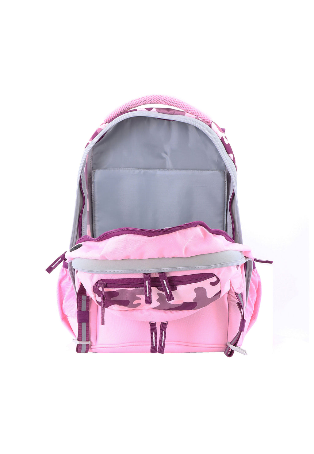 2be Ergonomisches Schulrucksack-Set 27 L – Burgunderrosa – Produktansicht 8