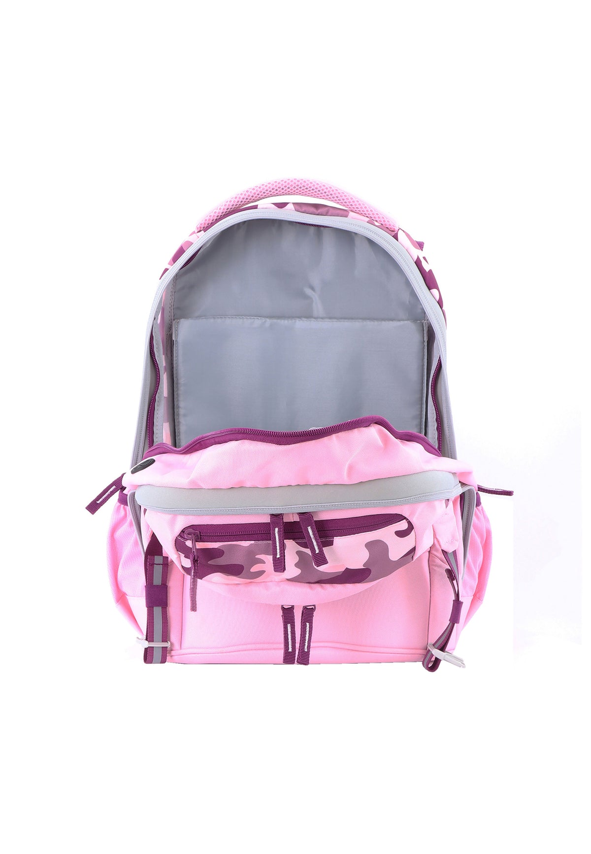 2be Ergonomisches Schulrucksack-Set 27 L – Burgunderrosa – Produktansicht 8