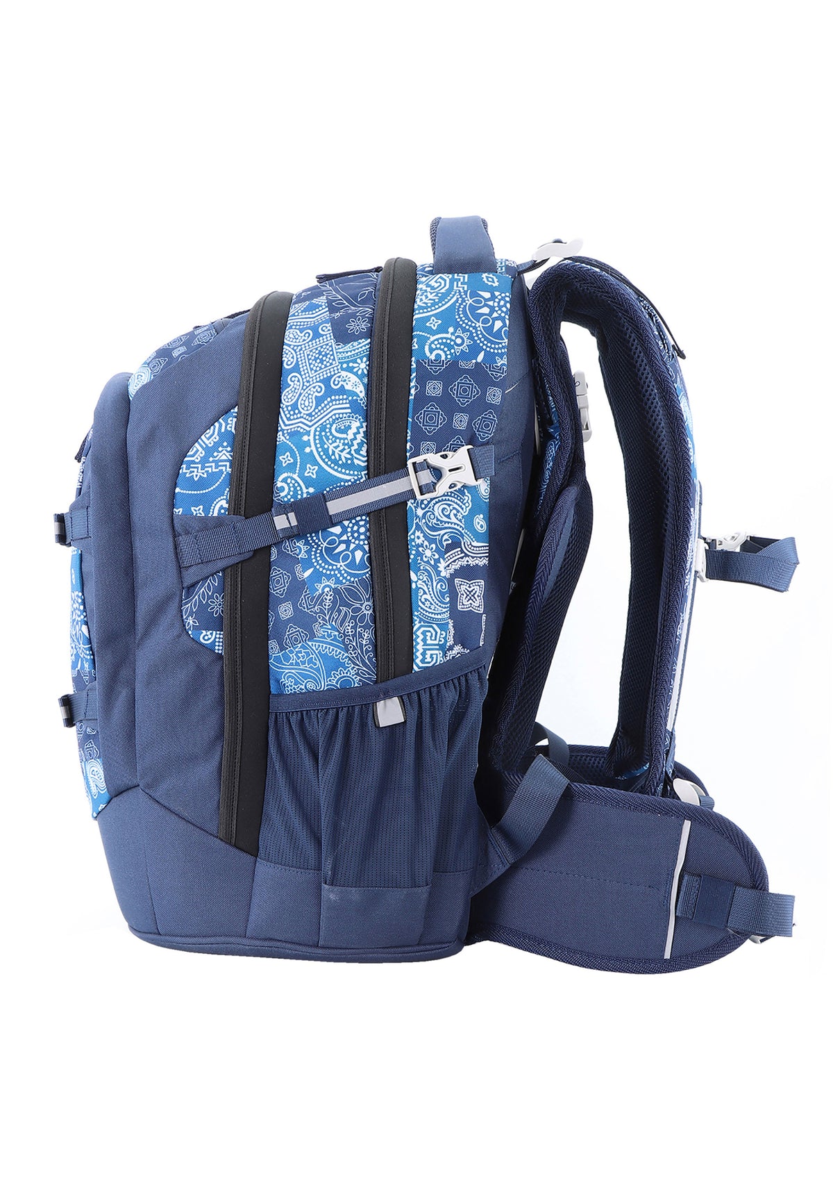 2be Ergonomisches Schulrucksack-Set 27 L – Königsblau – Produktansicht 3