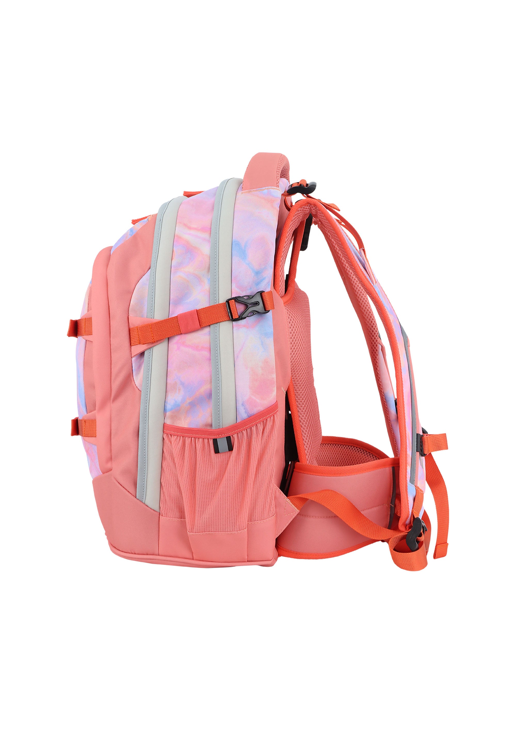 2be – Schulrucksack mit 15-Zoll-Laptopfach Rosa