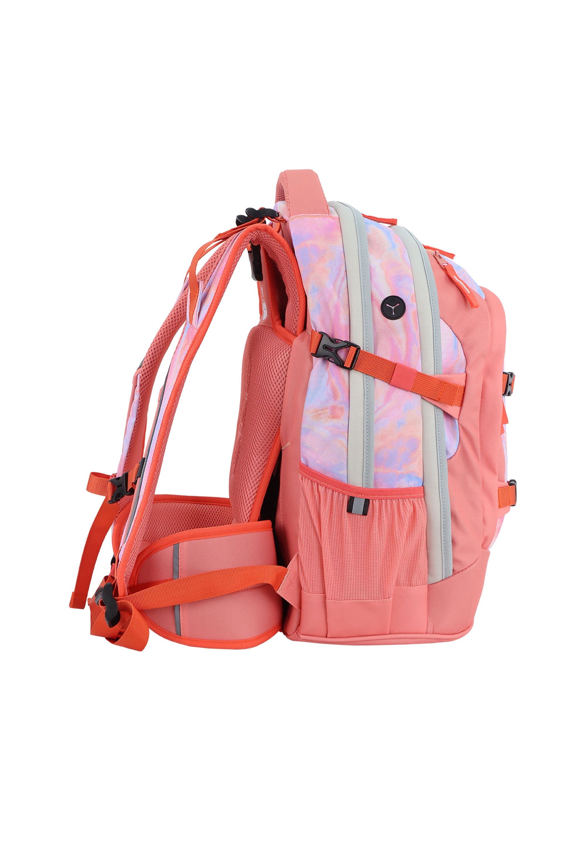 2be – Schulrucksack mit 15-Zoll-Laptopfach Rosa