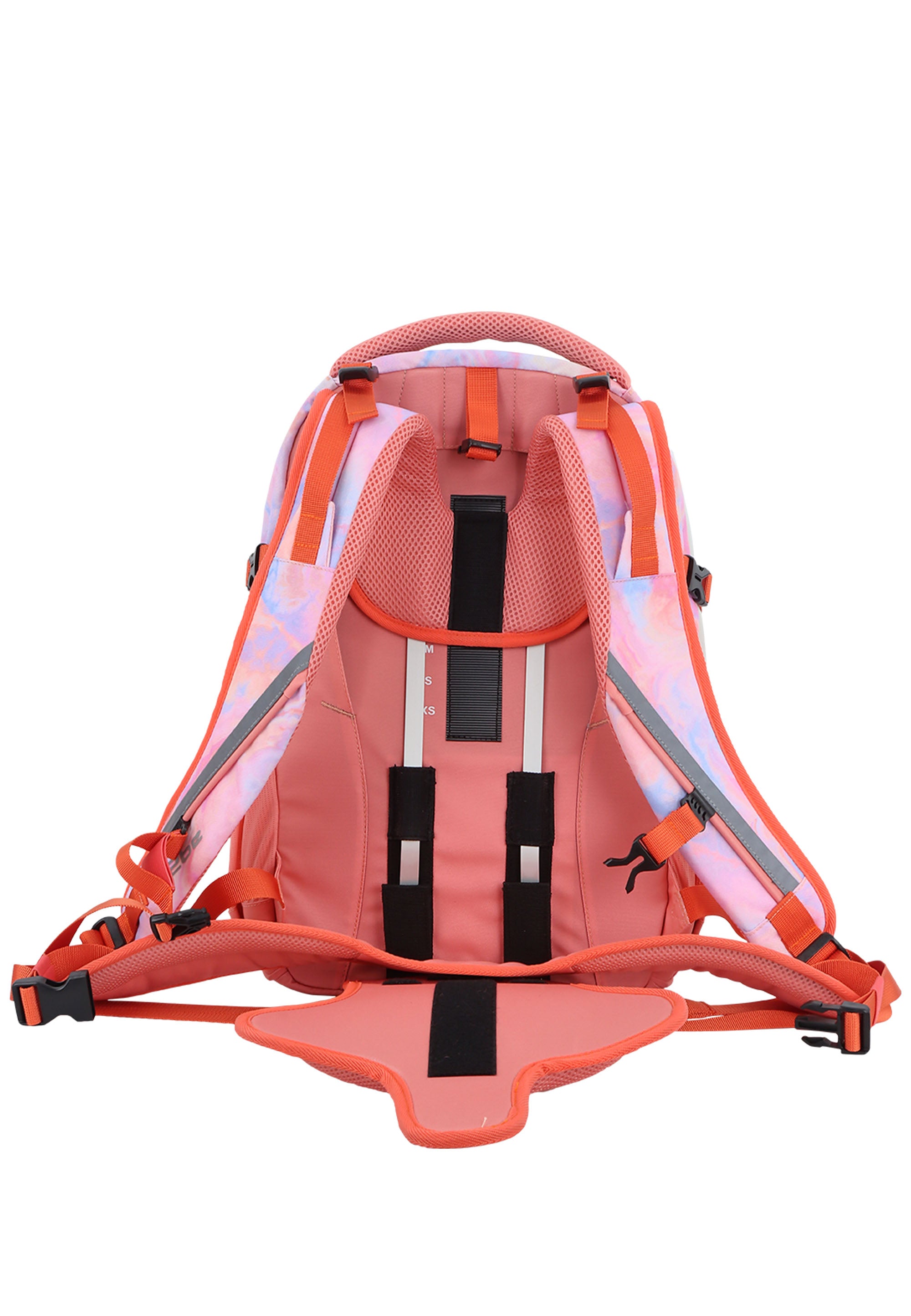 2be – Schulrucksack mit 15-Zoll-Laptopfach Rosa