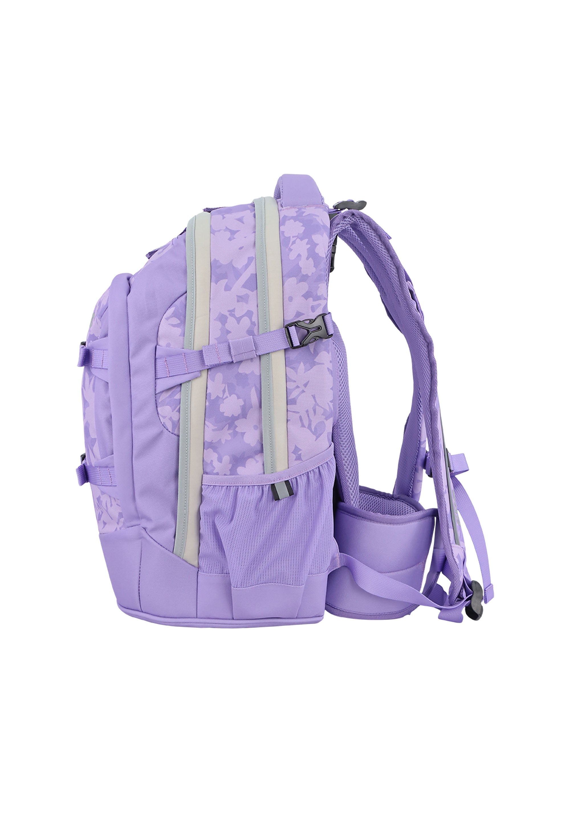 2be – Schulrucksack mit 15-Zoll-Laptopfach Lila