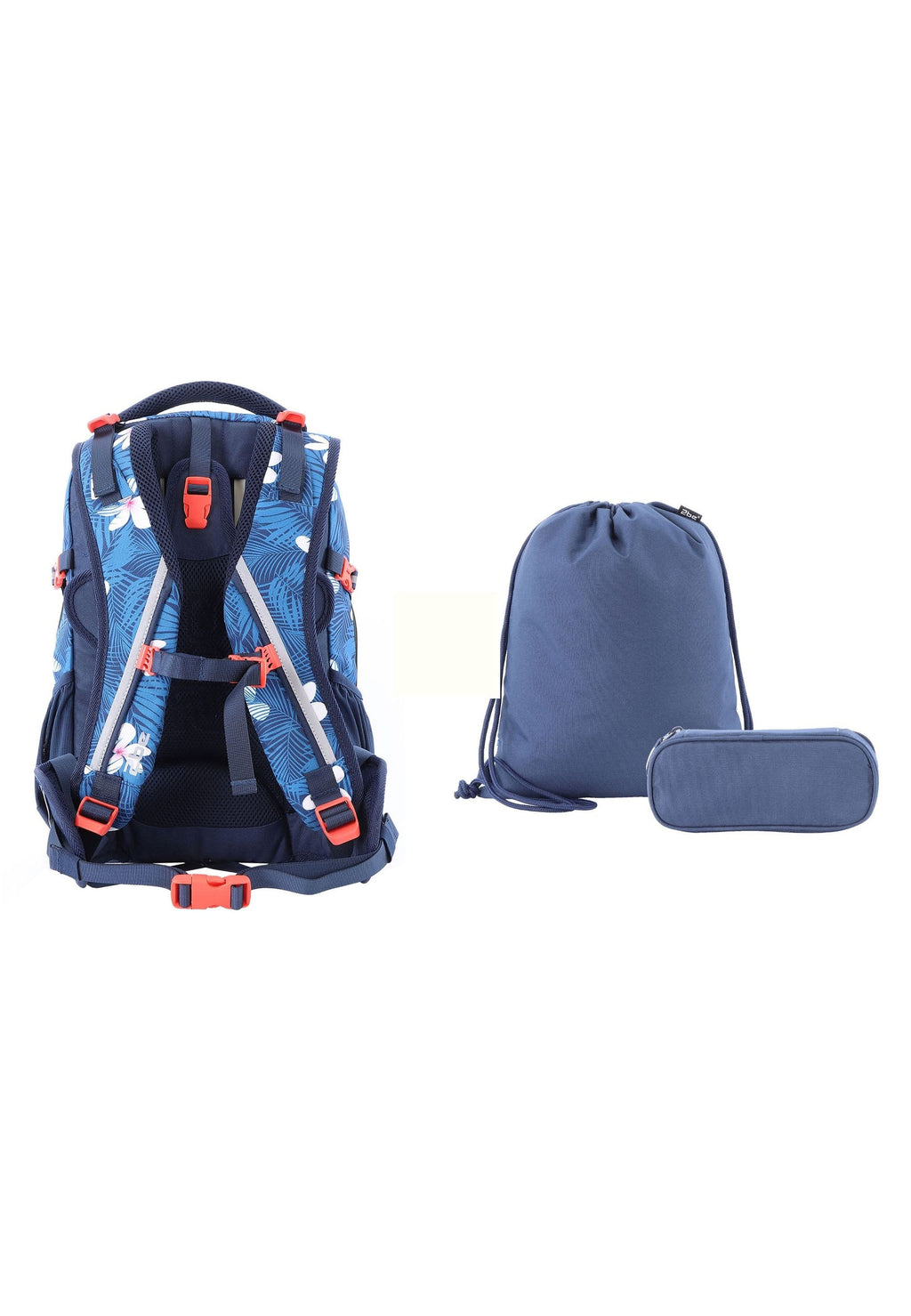 2be Ergonomisches Schulrucksack-Set 27 L – Königsblau – Produktansicht 2