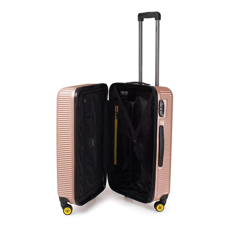 National Geographic Abroad Hartschalenkoffer 67 cm Medium Roségold – Produktansicht 7