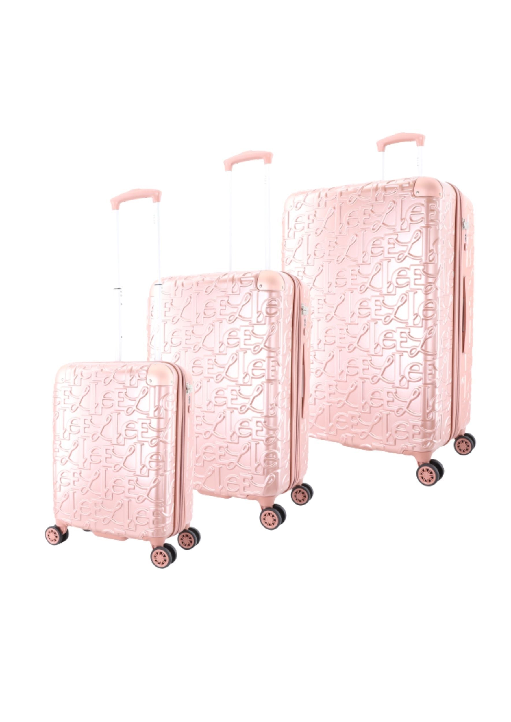 roze Kofferset Alors van ELLE