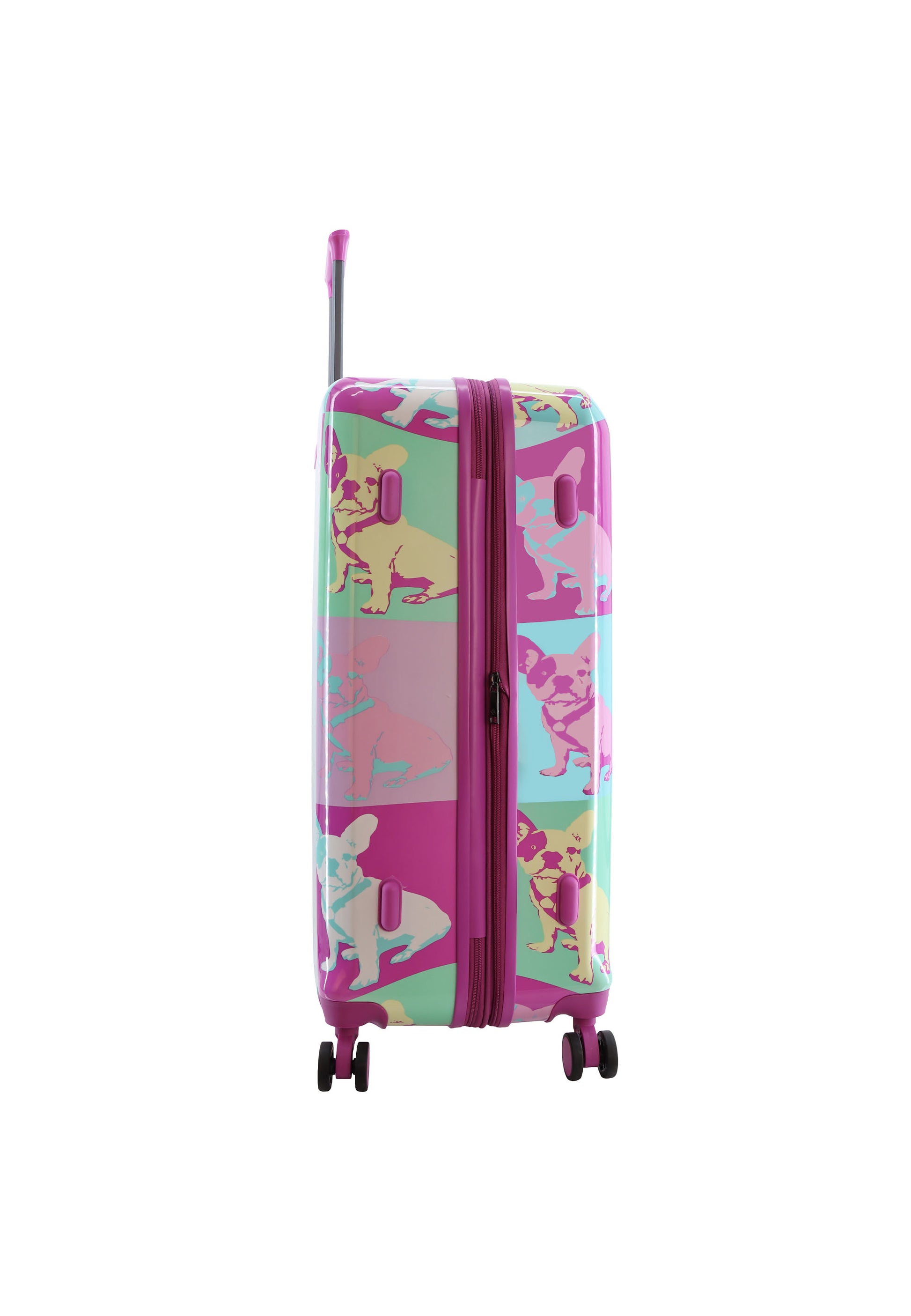 Saxoline Blue - Bulldog Emotion Hartschalen-Kofferset / Trolley-Set / Reisekofferset - (S/M/L)