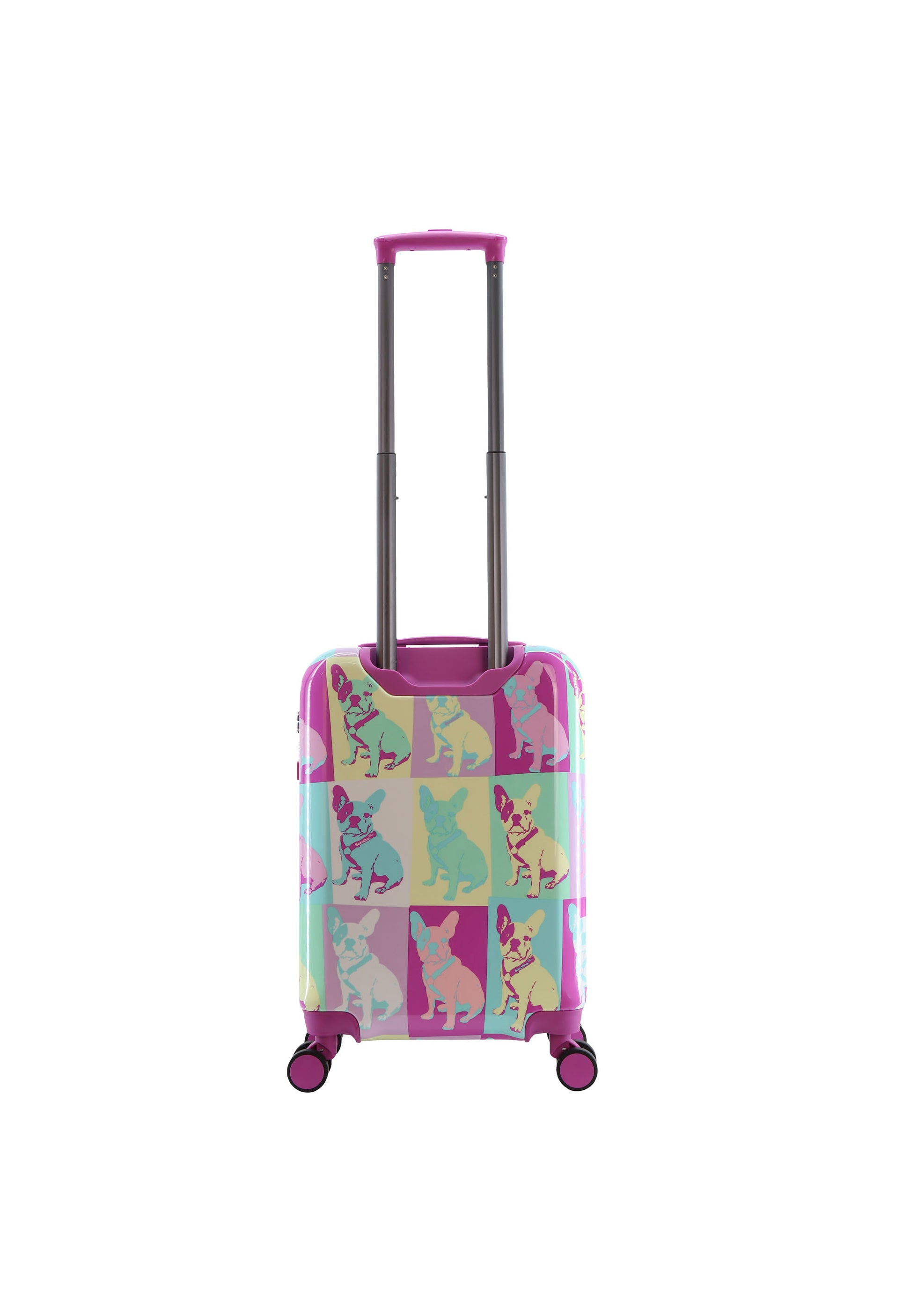 Saxoline Blue - Bulldog Emotion Handgepäck Hartschalenkoffer / Trolley / Reisekoffer - 55 cm - (Small)