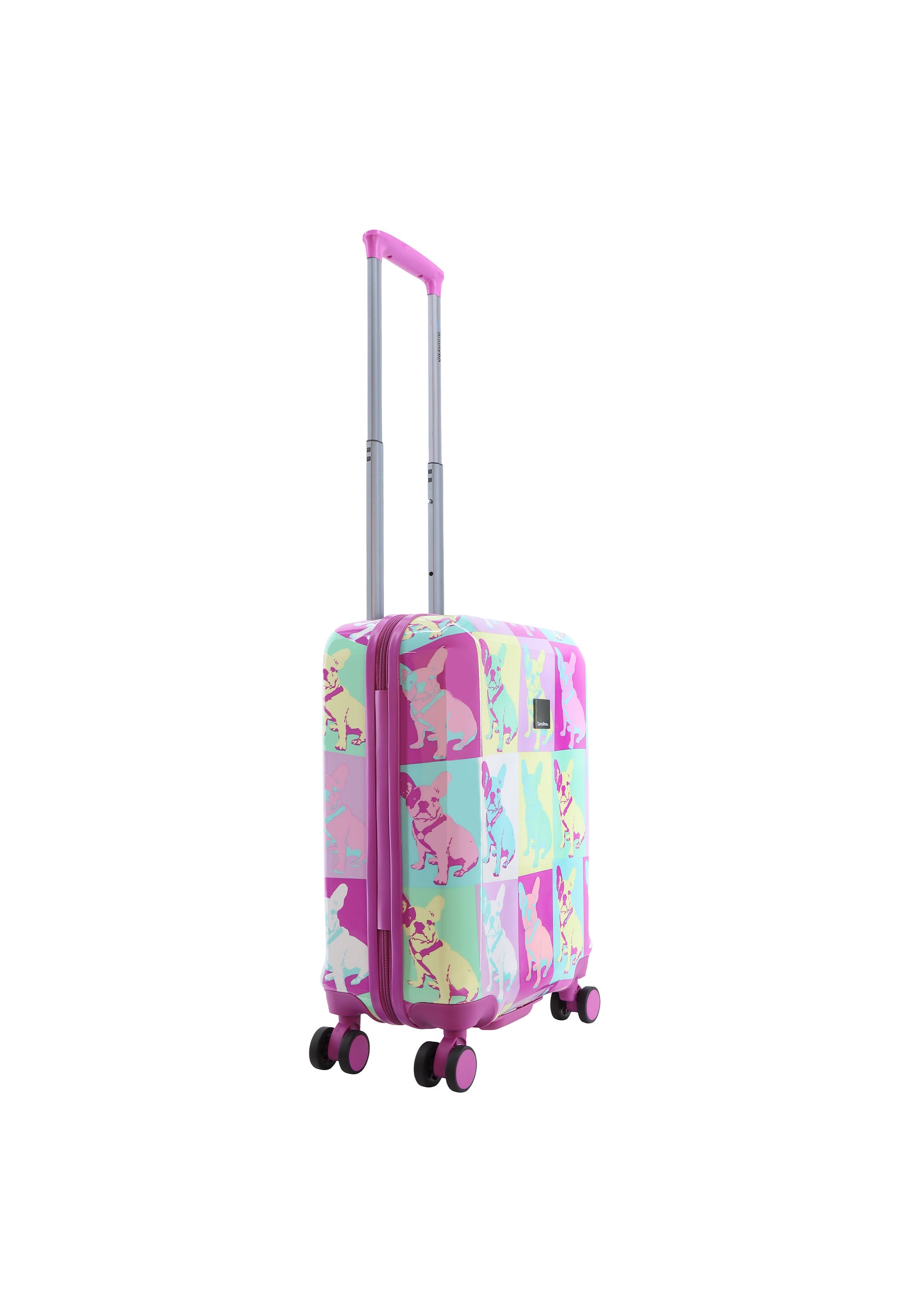 Saxoline Blue - Bulldog Emotion Handgepäck Hartschalenkoffer / Trolley / Reisekoffer - 55 cm - (Small)