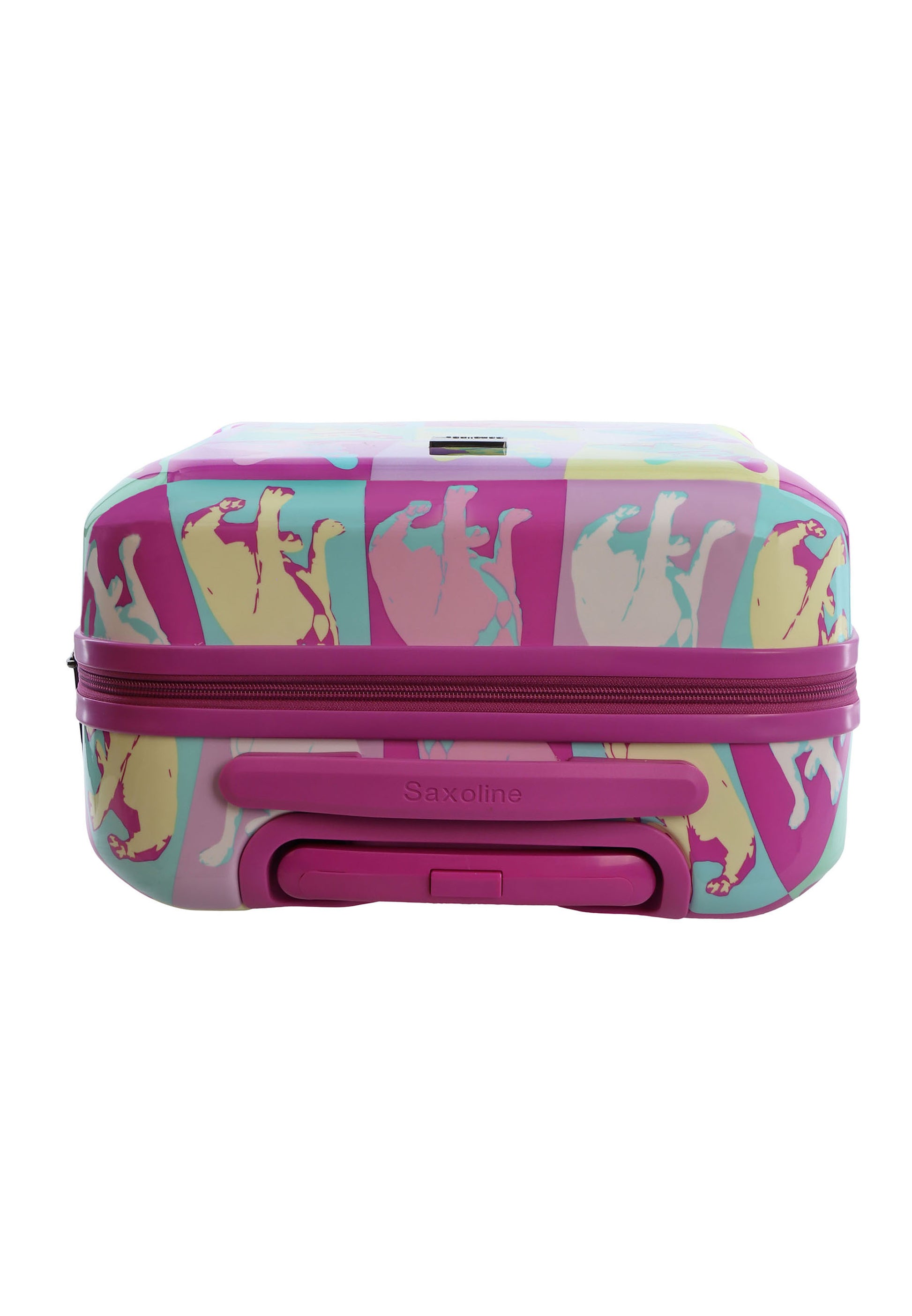 Saxoline Blue - Bulldog Emotion Handgepäck Hartschalenkoffer / Trolley / Reisekoffer - 55 cm - (Small)