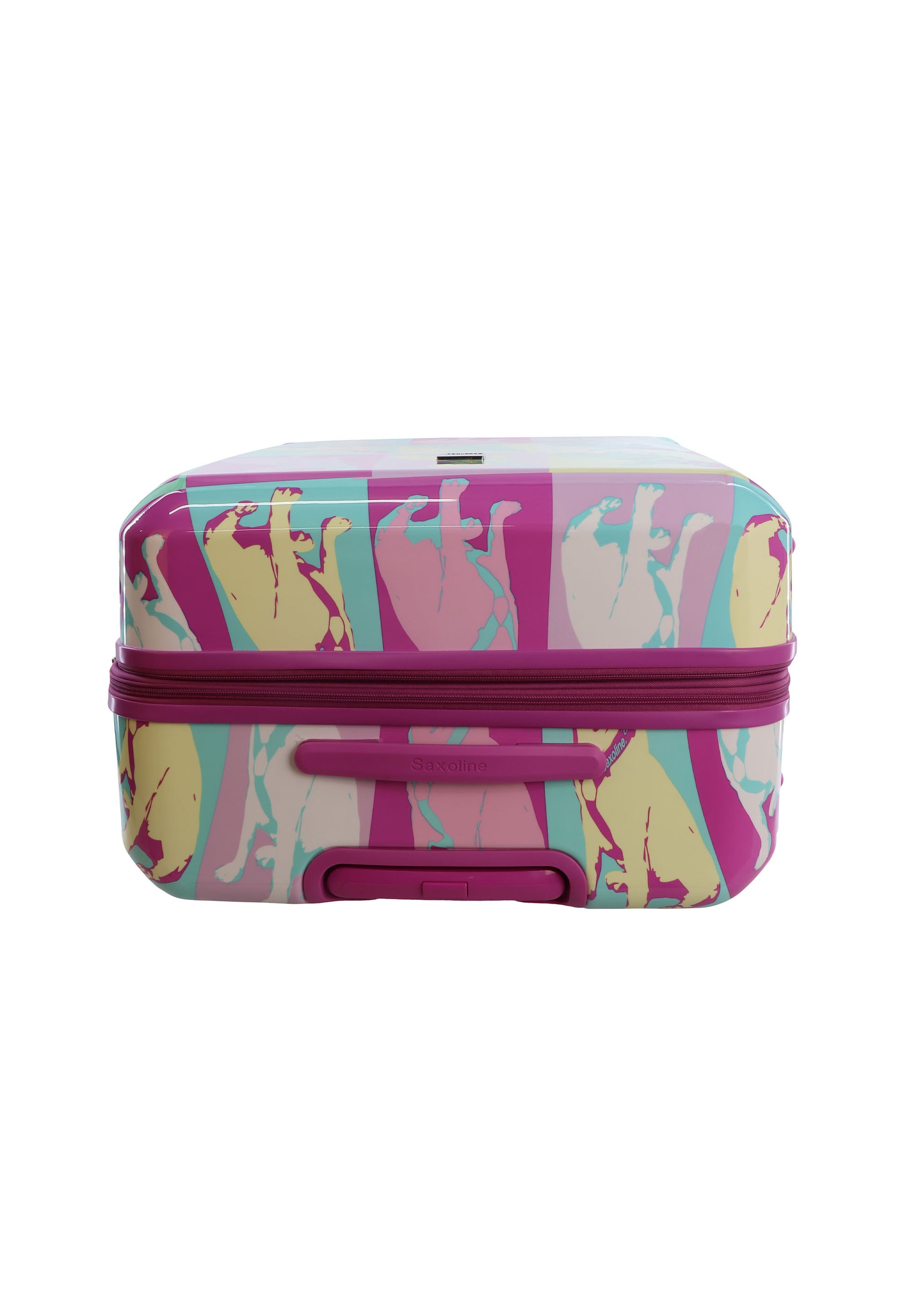 Saxoline Blue - Bulldog Emotion Hartschalenkoffer / Trolley / Reisekoffer - 77 cm - (Large)