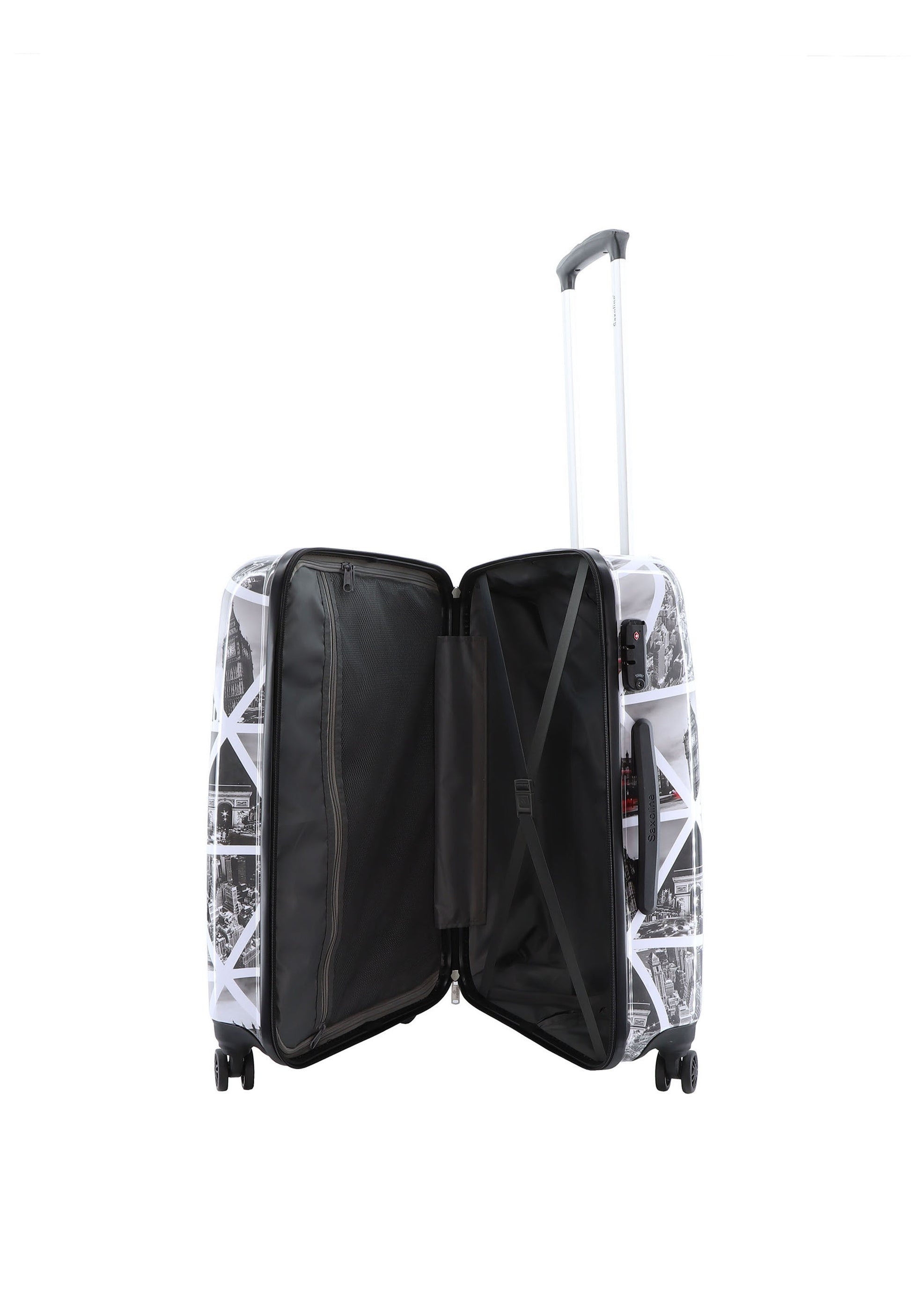 Saxoline - City Hartschalenkoffer / Trolley / Reisekoffer - 67 cm - (Medium)