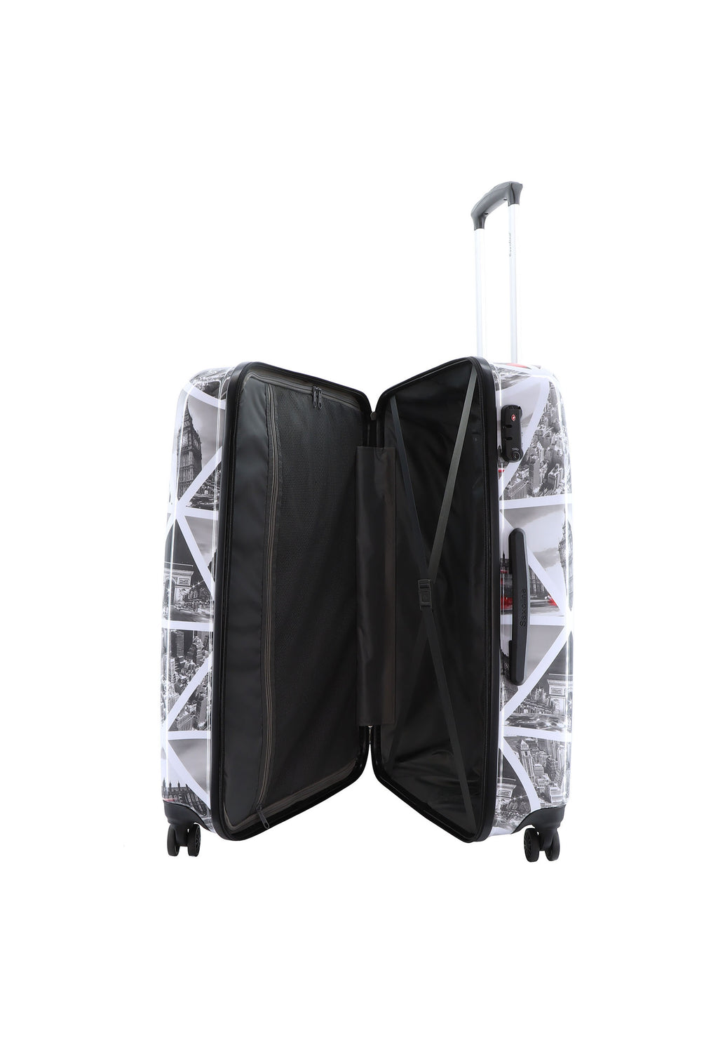 Saxoline - City Hartschalenkoffer / Trolley / Reisekoffer - 78 cm - (Large)