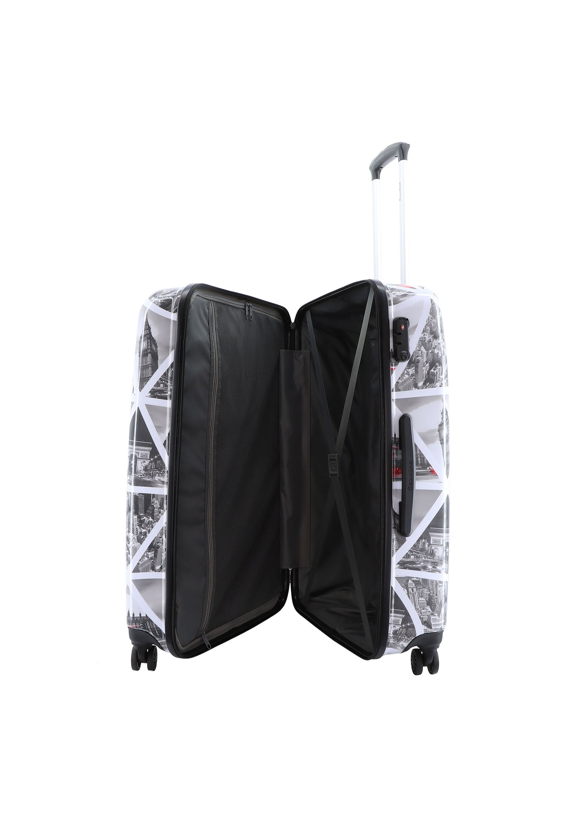 Saxoline - City Hartschalenkoffer / Trolley / Reisekoffer - 78 cm - (Large)