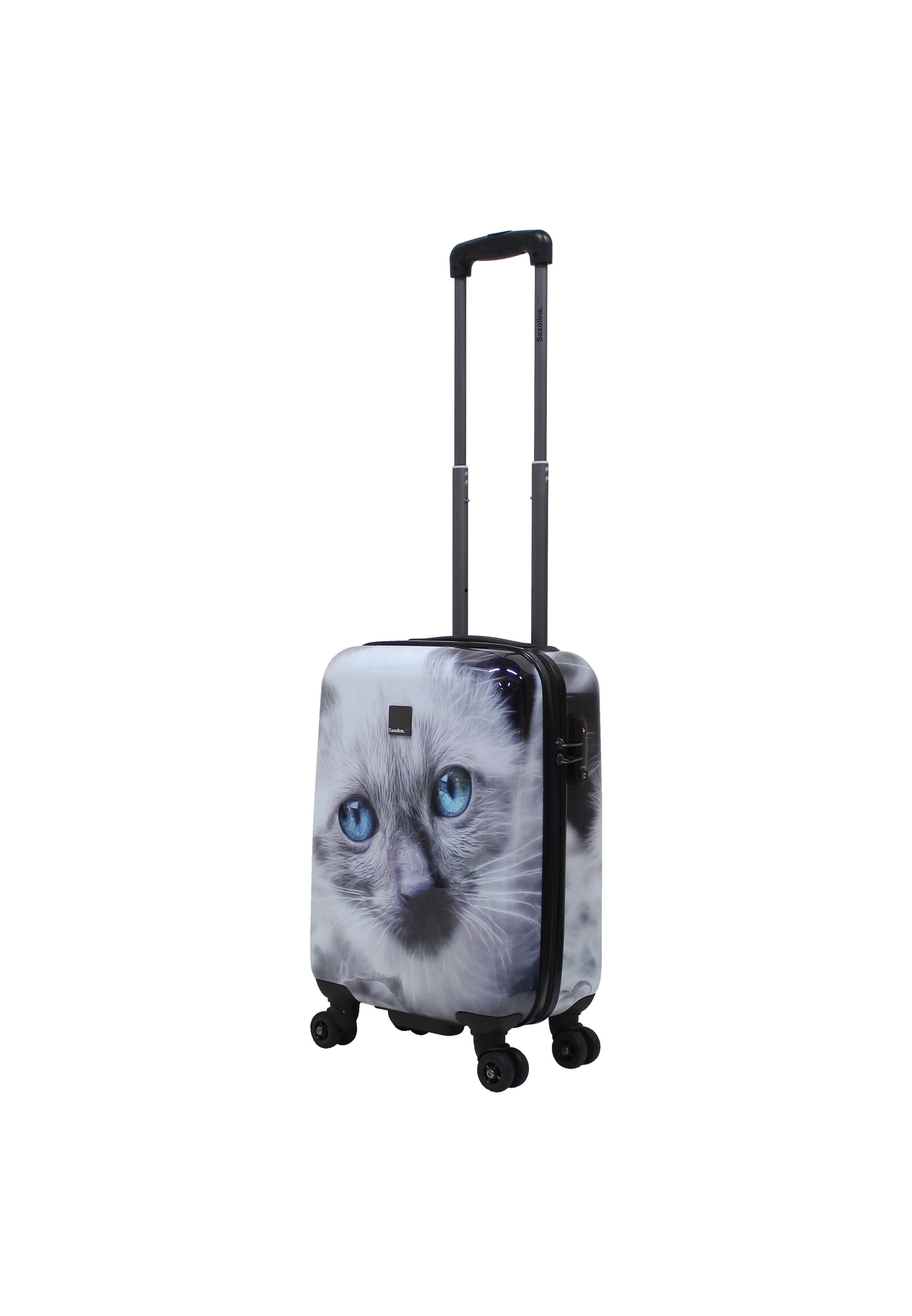 Saxoline - Katzen Hartschalen-Kofferset / Trolley-Set / Reisekofferset - (S/M/L)