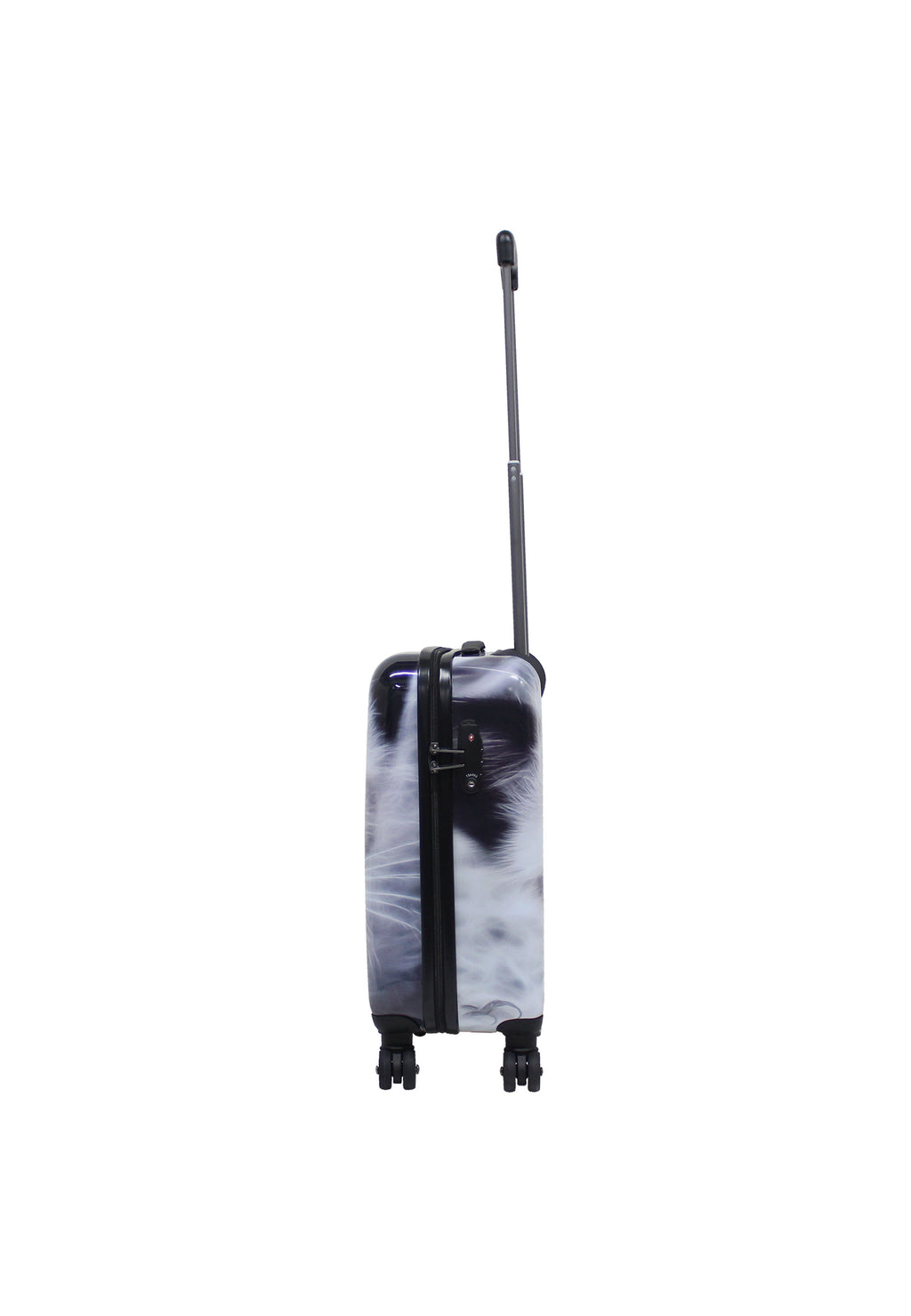 Saxoline - Katzen Handgepäck Hartschalenkoffer / Trolley / Reisekoffer - 54 cm - (Small)
