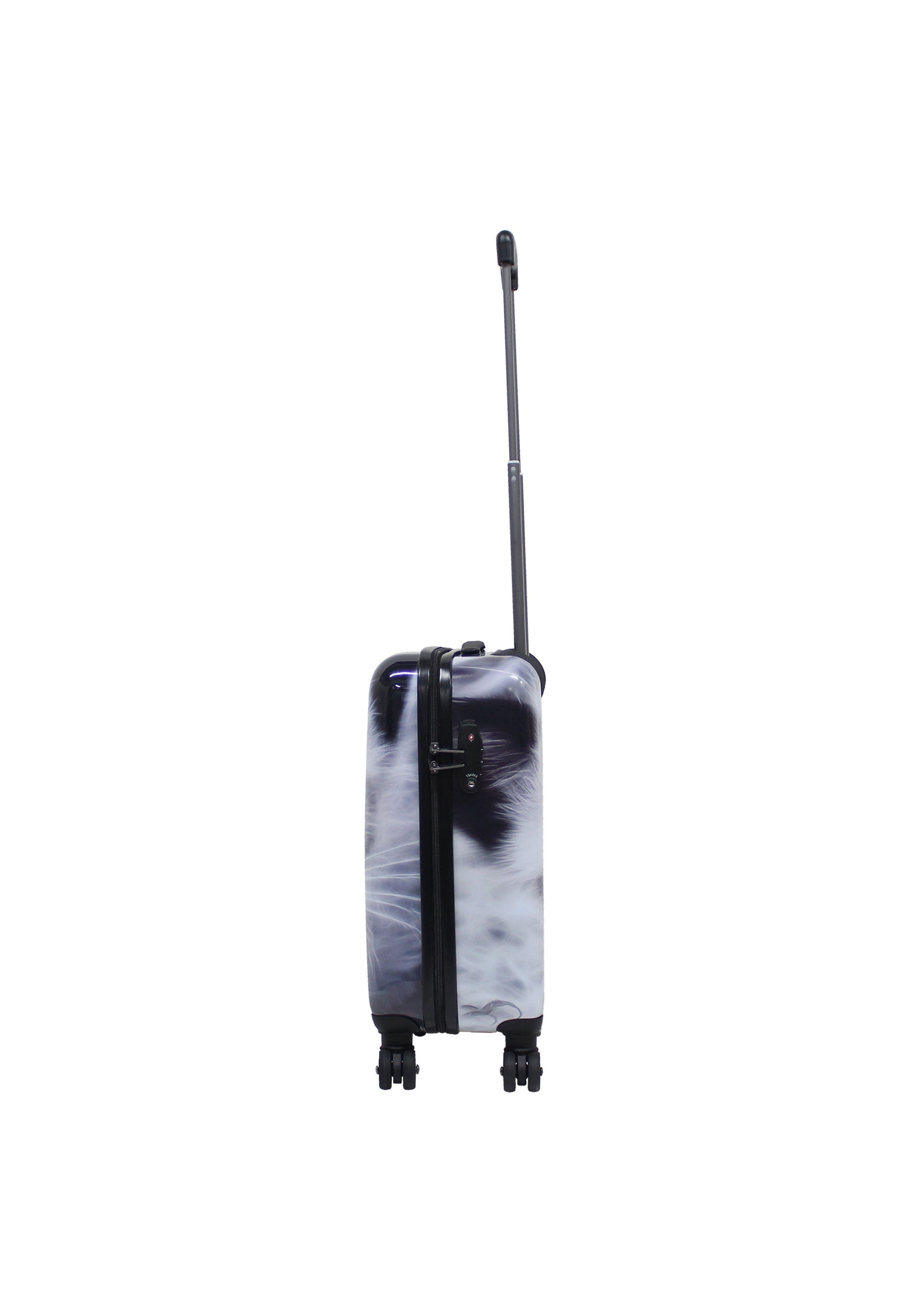 Saxoline - Katzen Handgepäck Hartschalenkoffer / Trolley / Reisekoffer - 54 cm - (Small)