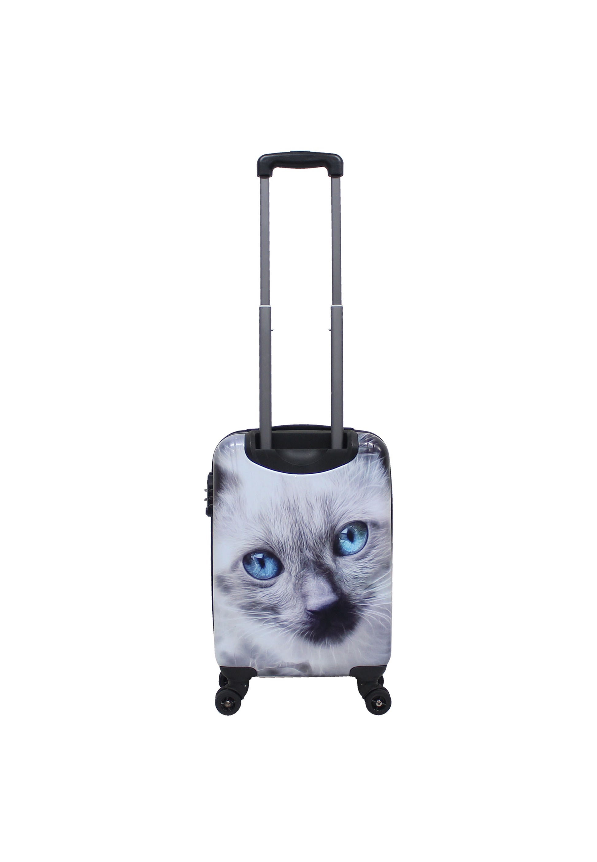 Saxoline - Katzen Handgepäck Hartschalenkoffer / Trolley / Reisekoffer - 54 cm - (Small)