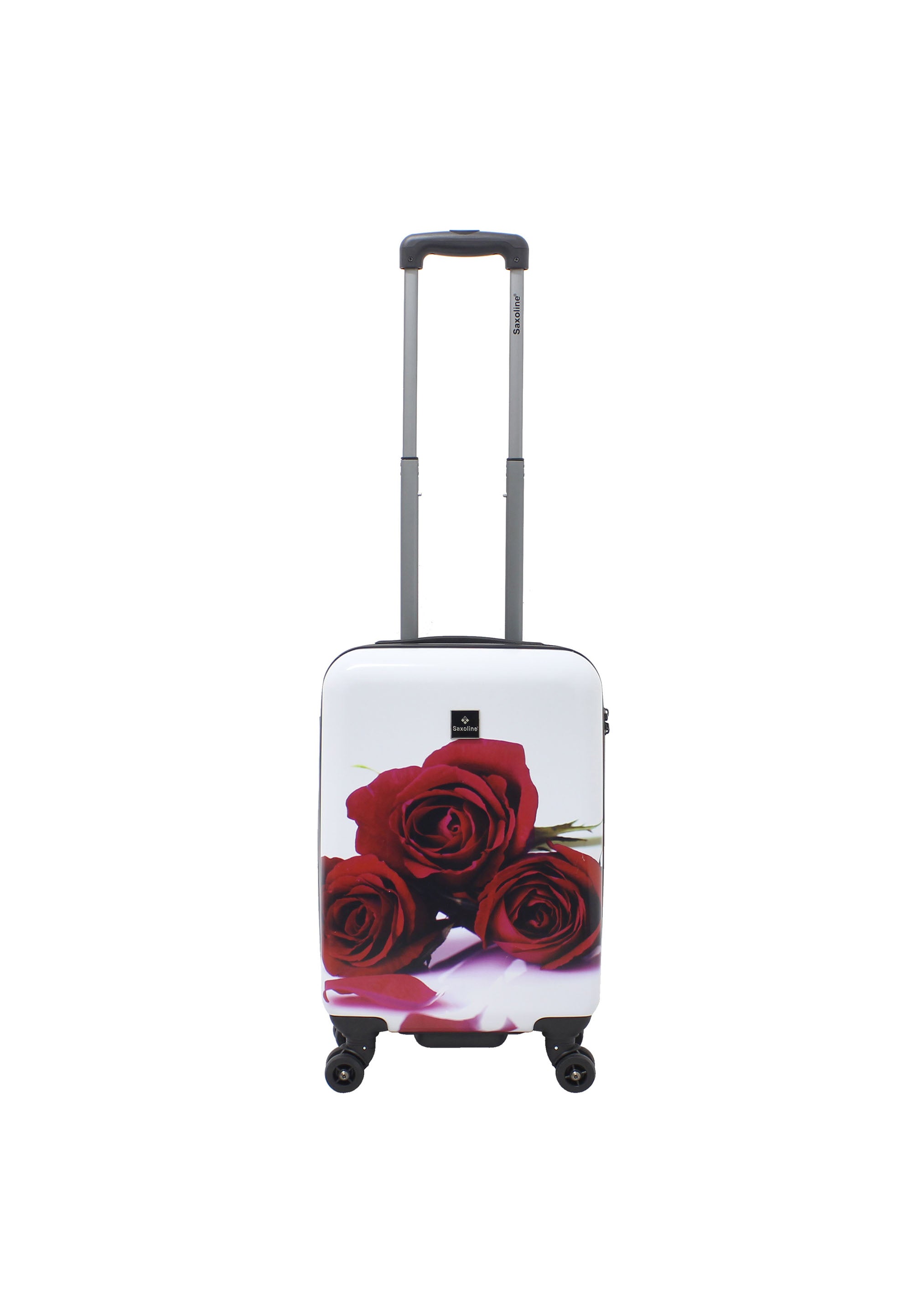 Saxoline - Rosenmotiv Hartschalen-Kofferset / Trolley-Set / Reisekofferset - (S/M/L)