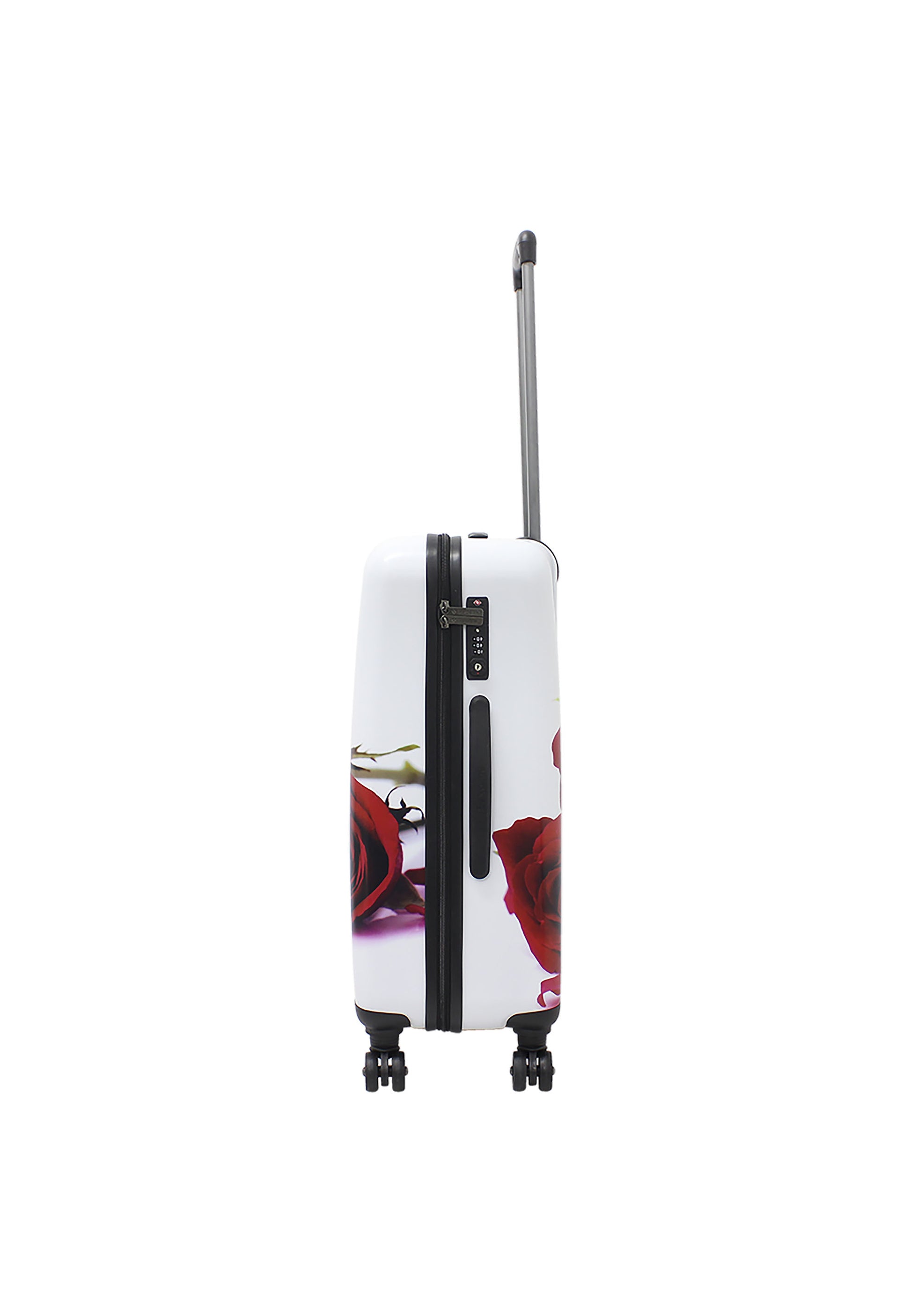 Saxoline - Rosenmotiv Hartschalenkoffer / Trolley / Reisekoffer - 67 cm - (Medium)
