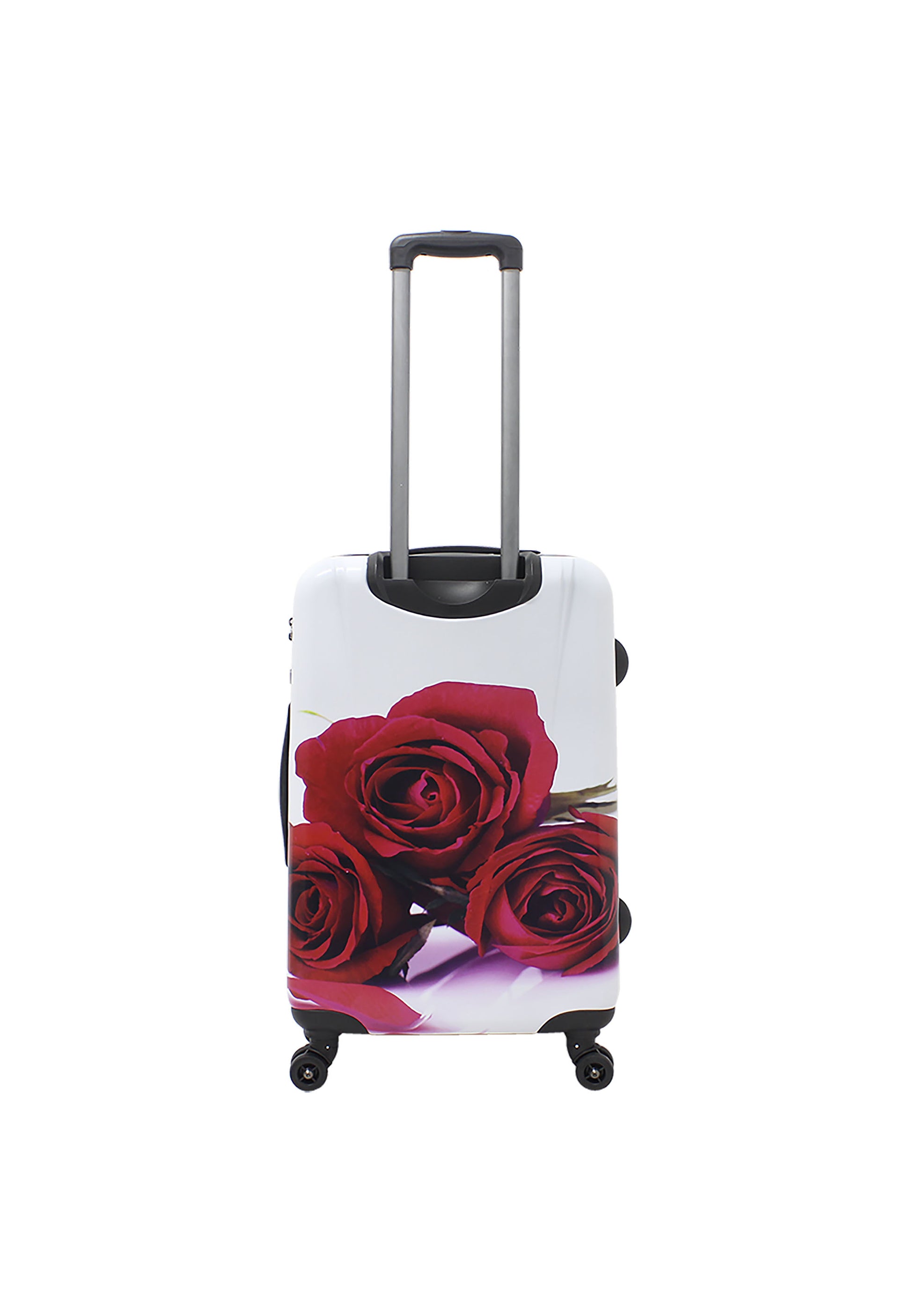 Saxoline - Rosenmotiv Hartschalenkoffer / Trolley / Reisekoffer - 67 cm - (Medium)