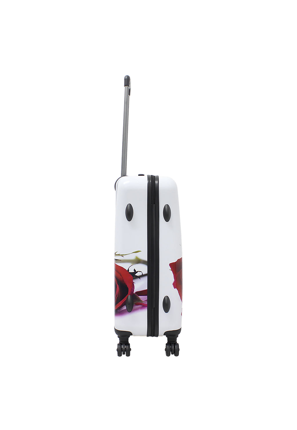 Saxoline - Rosenmotiv Hartschalenkoffer / Trolley / Reisekoffer - 67 cm - (Medium)