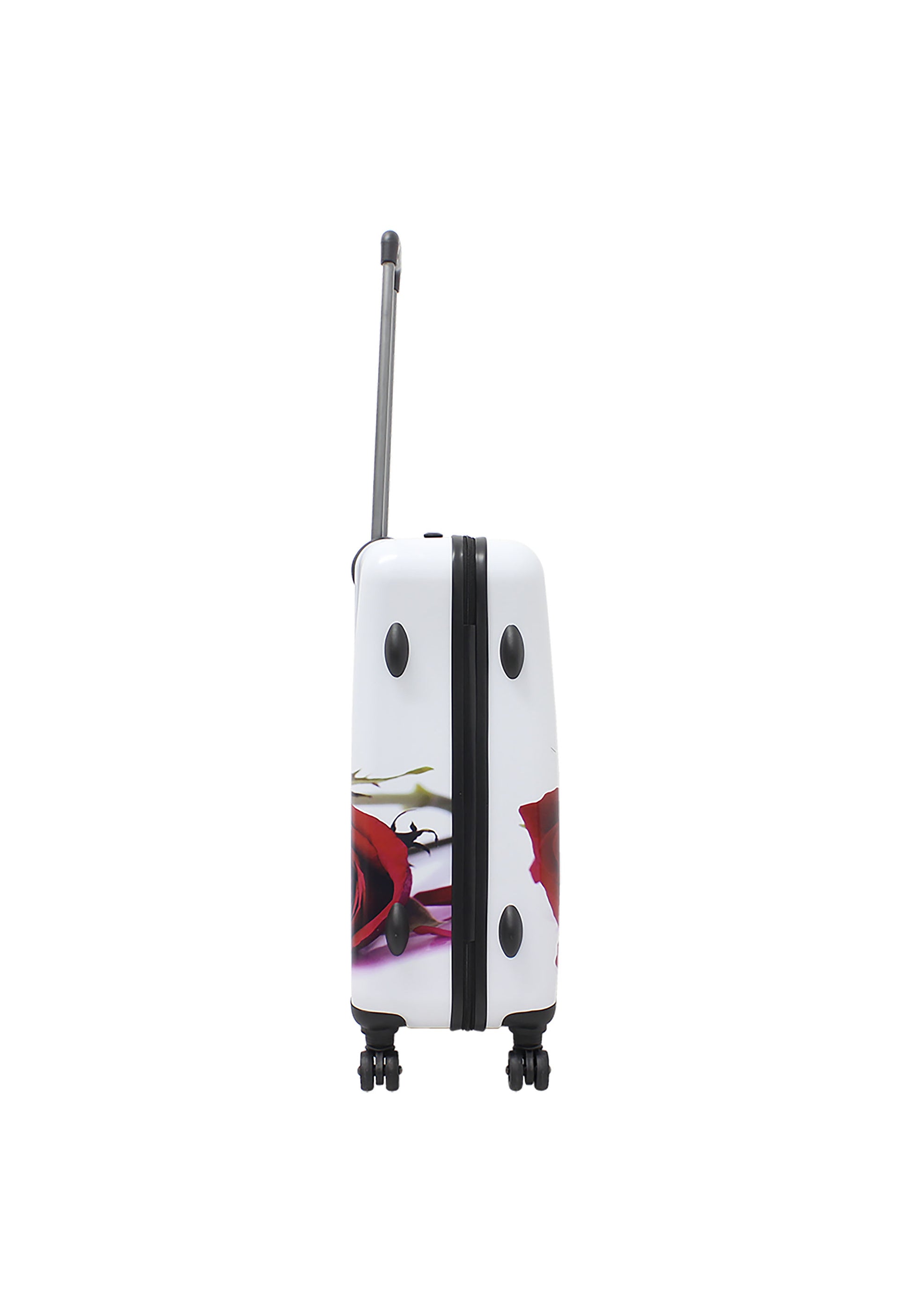 Saxoline - Rosenmotiv Hartschalenkoffer / Trolley / Reisekoffer - 67 cm - (Medium)
